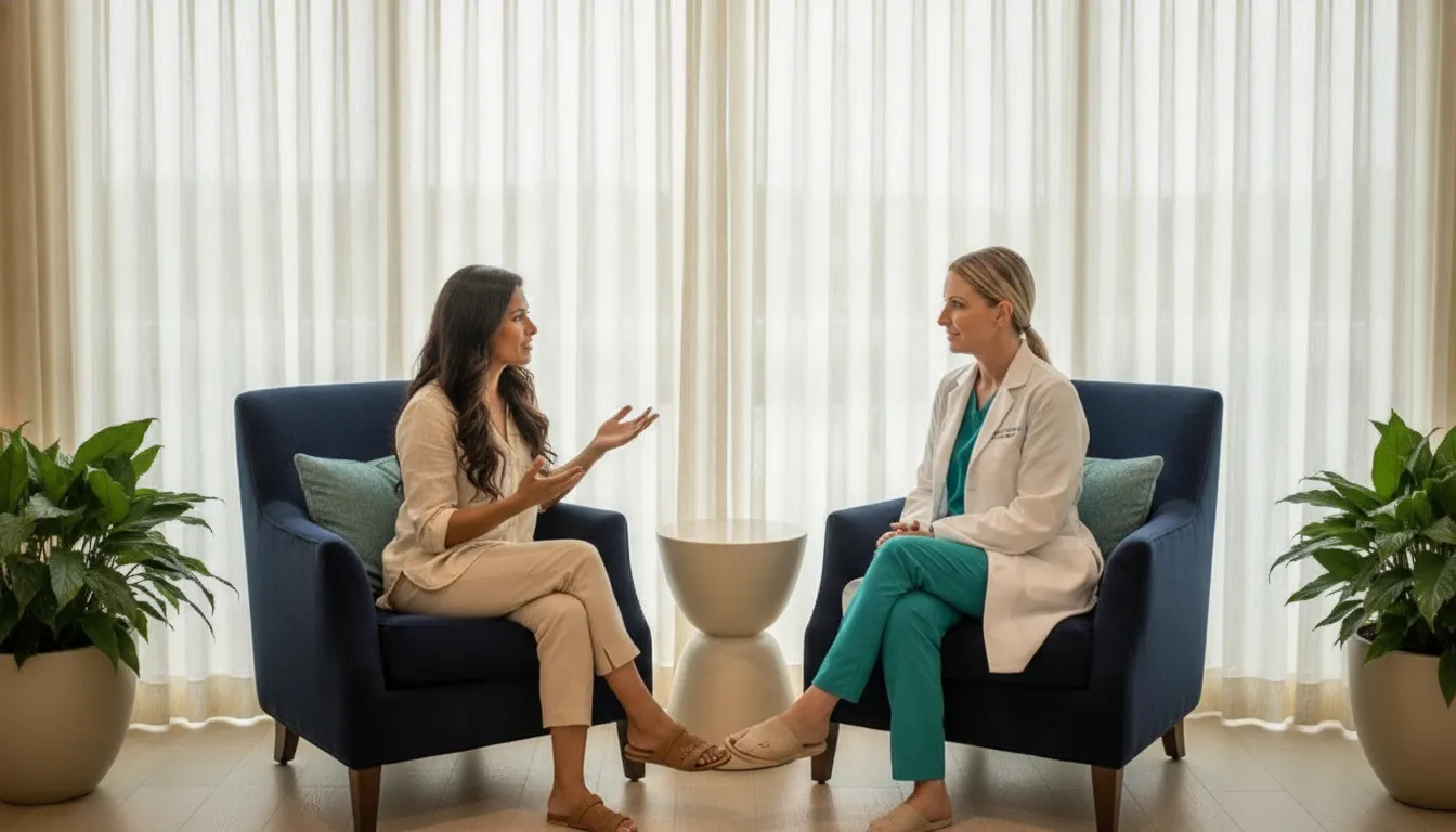 Physician consultation about localized fat reduction near Marco Island
