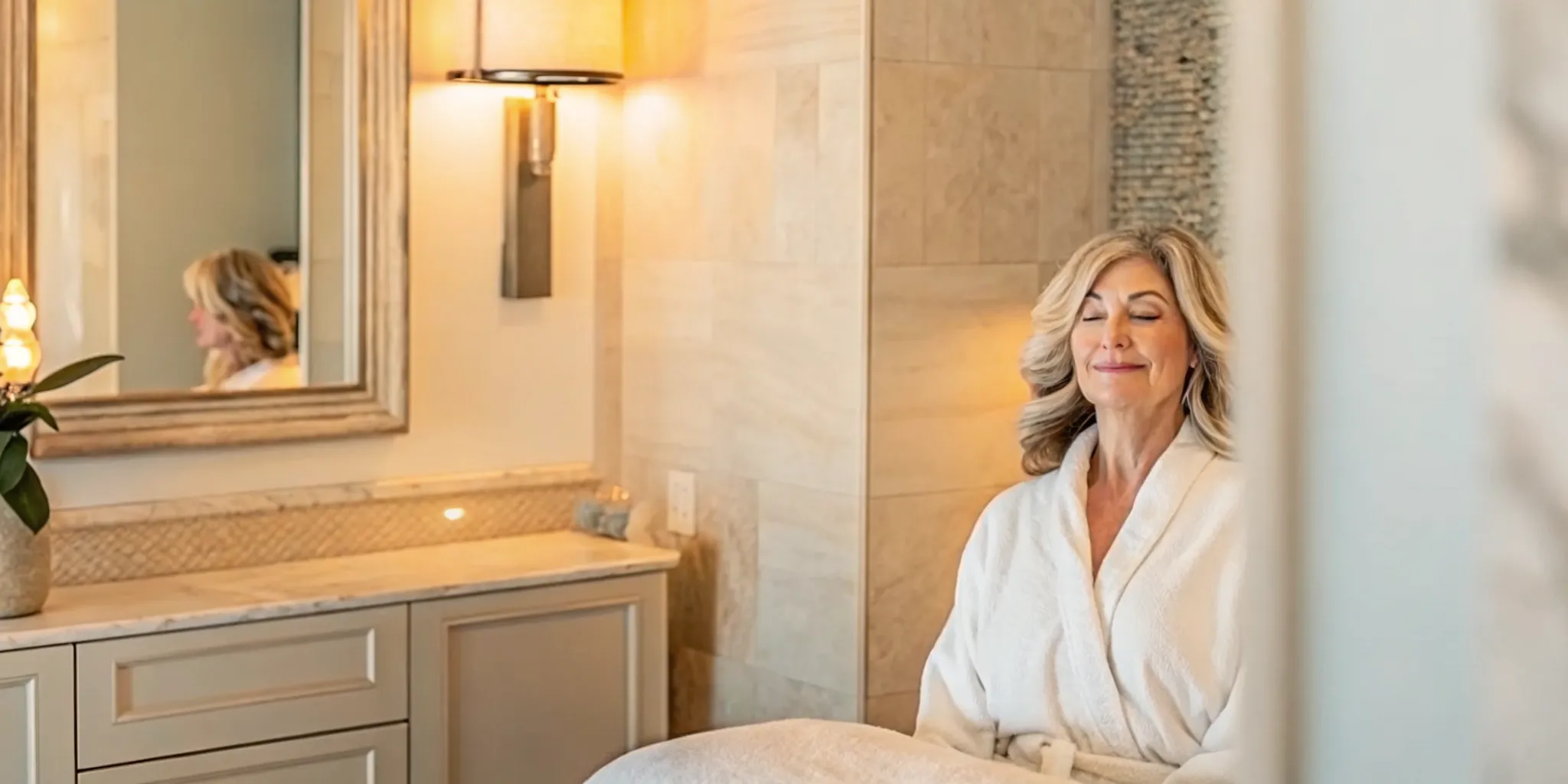 Woman considering a Plexr eye lift in Naples