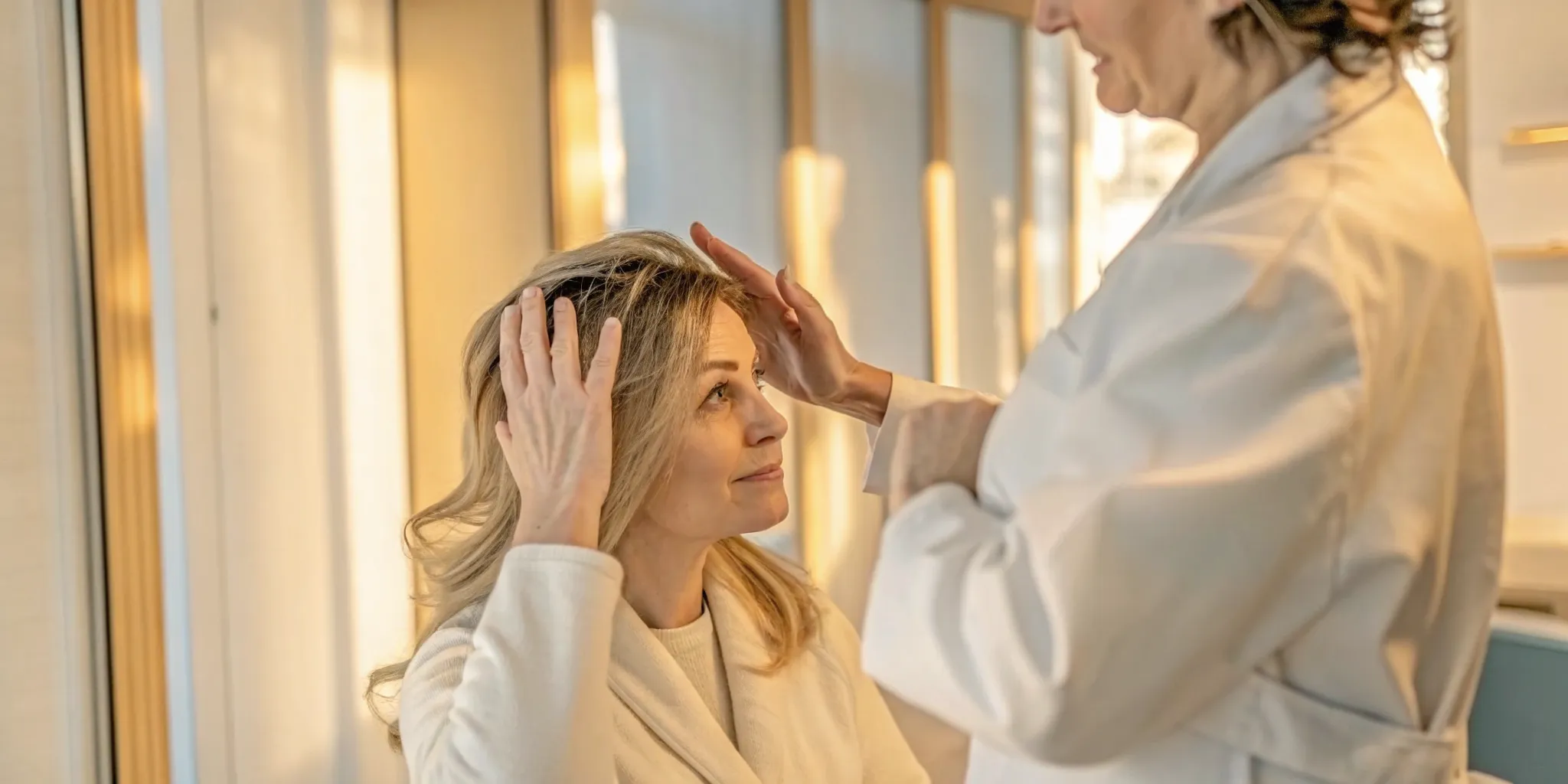 PRF hair restoration consultation at Kenzi MedSpa Naples