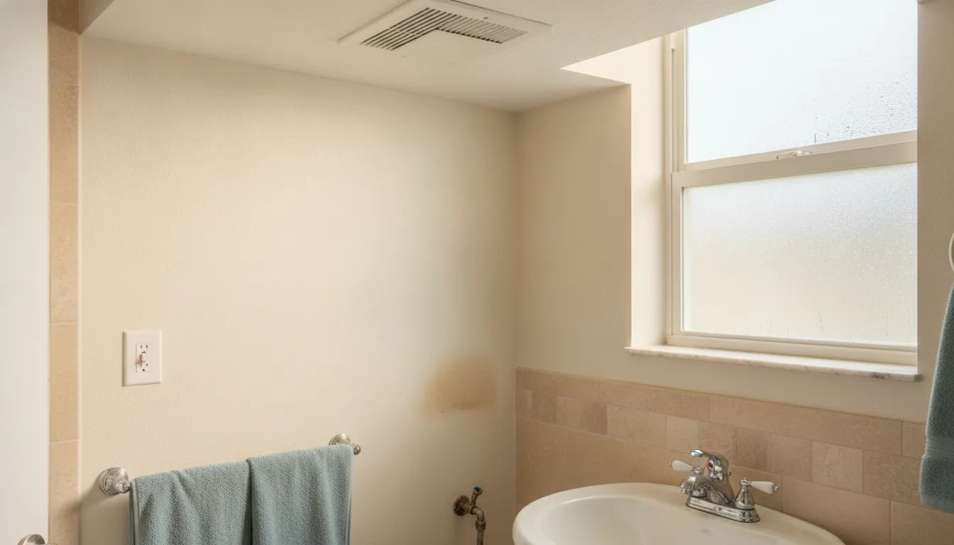Southwest Florida home moisture control with bathroom ventilation and window condensation