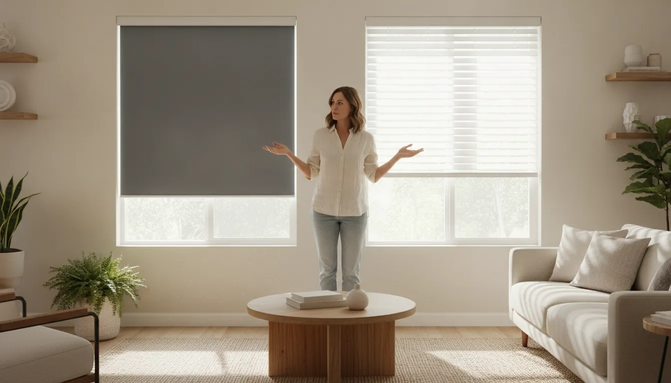 Blackout Roller Shades vs Blackout Blinds: Room Guide