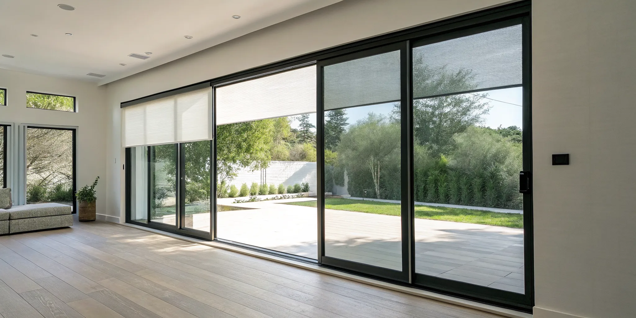 Roman Shades for Sliding Glass Doors: Pros & Cons