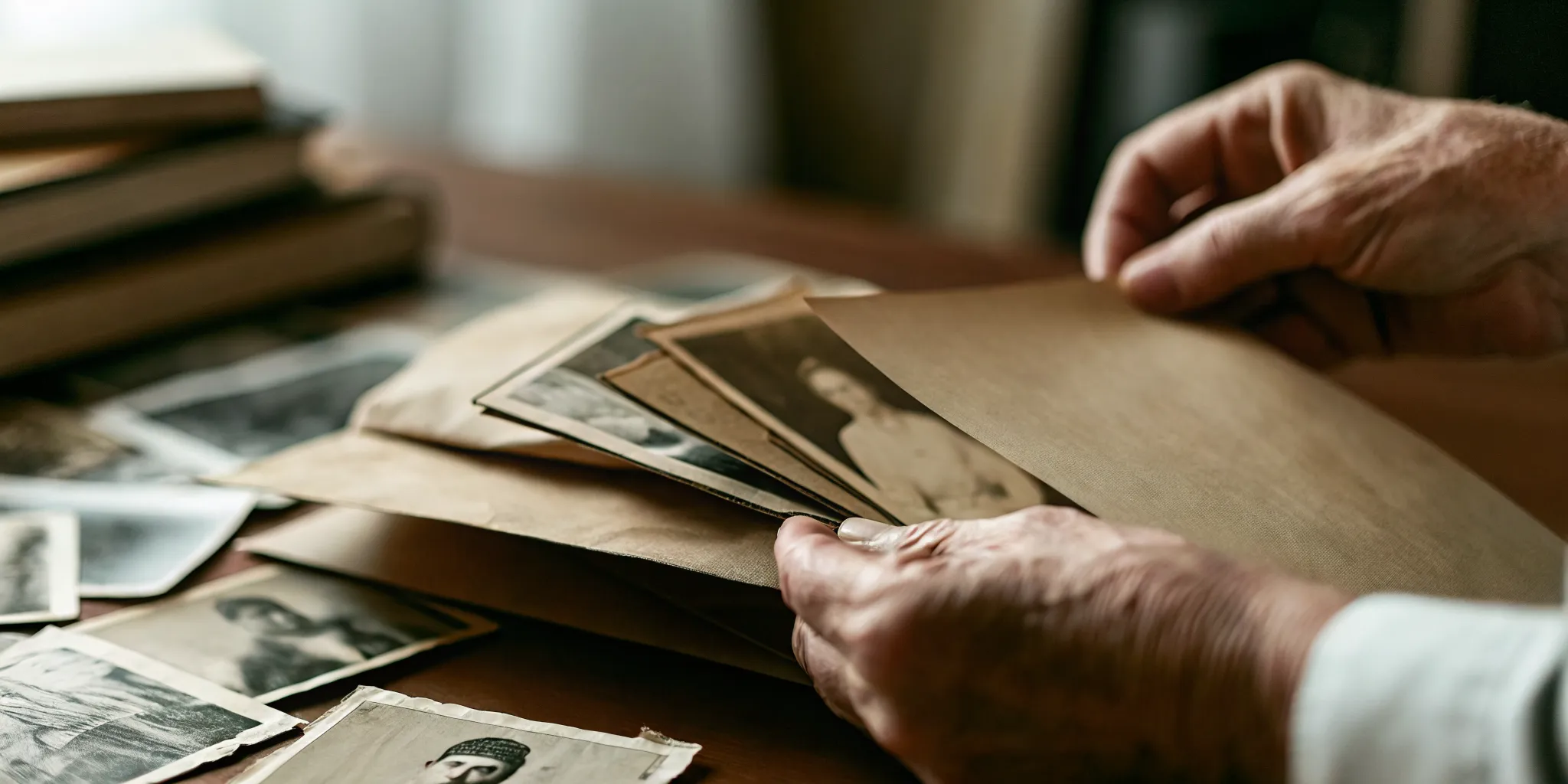 Organizing family photographs and records to prove Canadian citizenship by descent