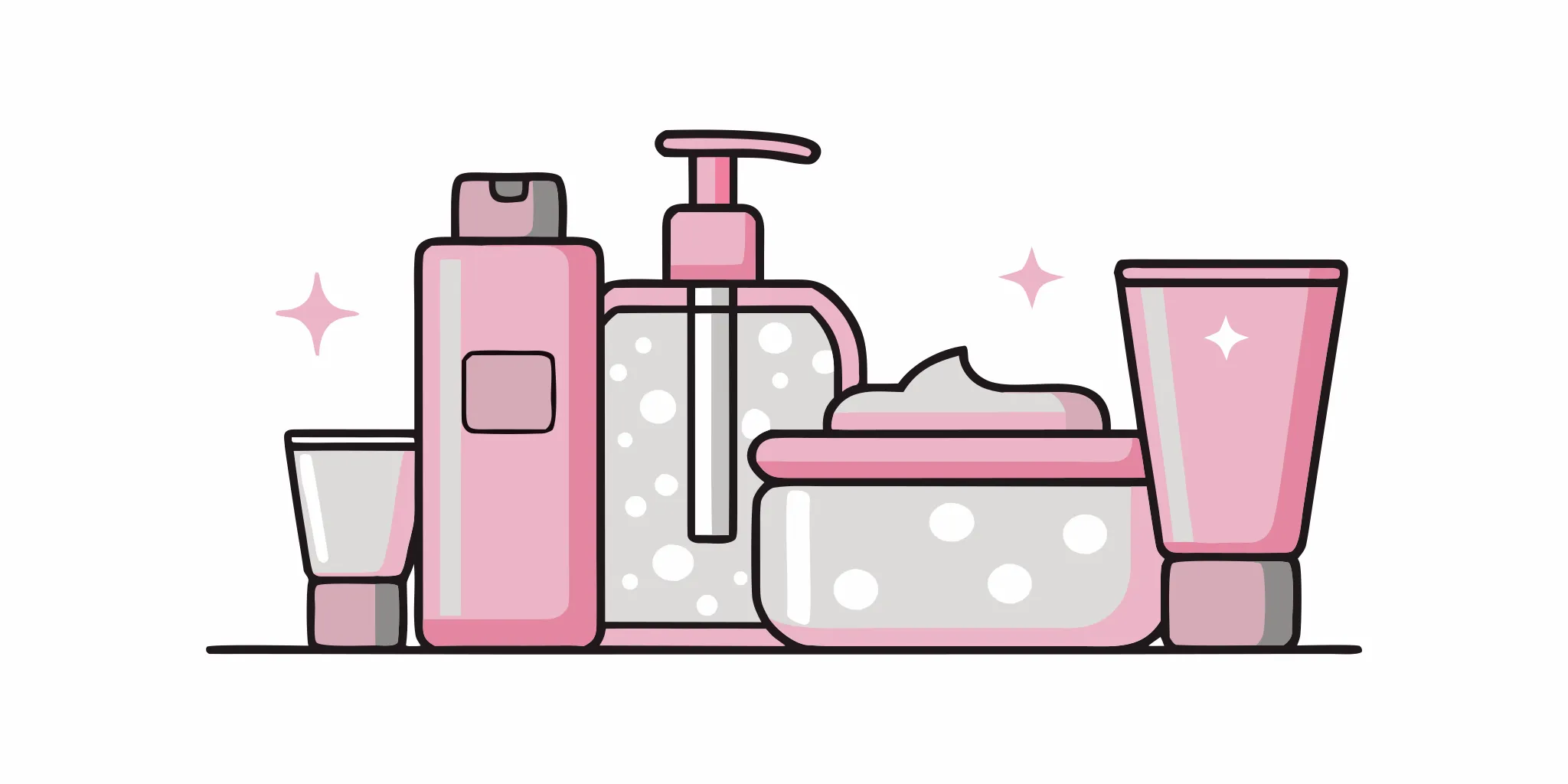 Best skincare for teens products arranged for a simple routine