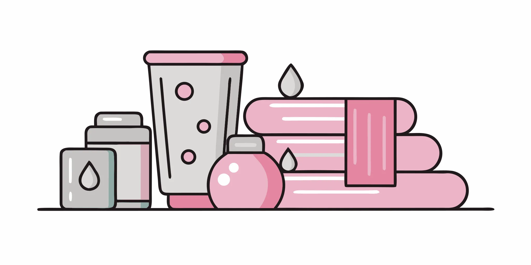Lightweight moisturizer for teens with water droplets