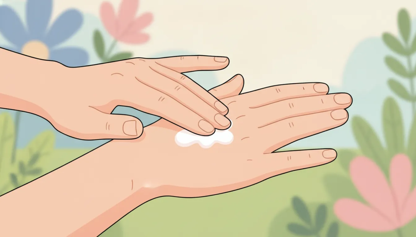 Teen applying sunscreen before an outdoor activity