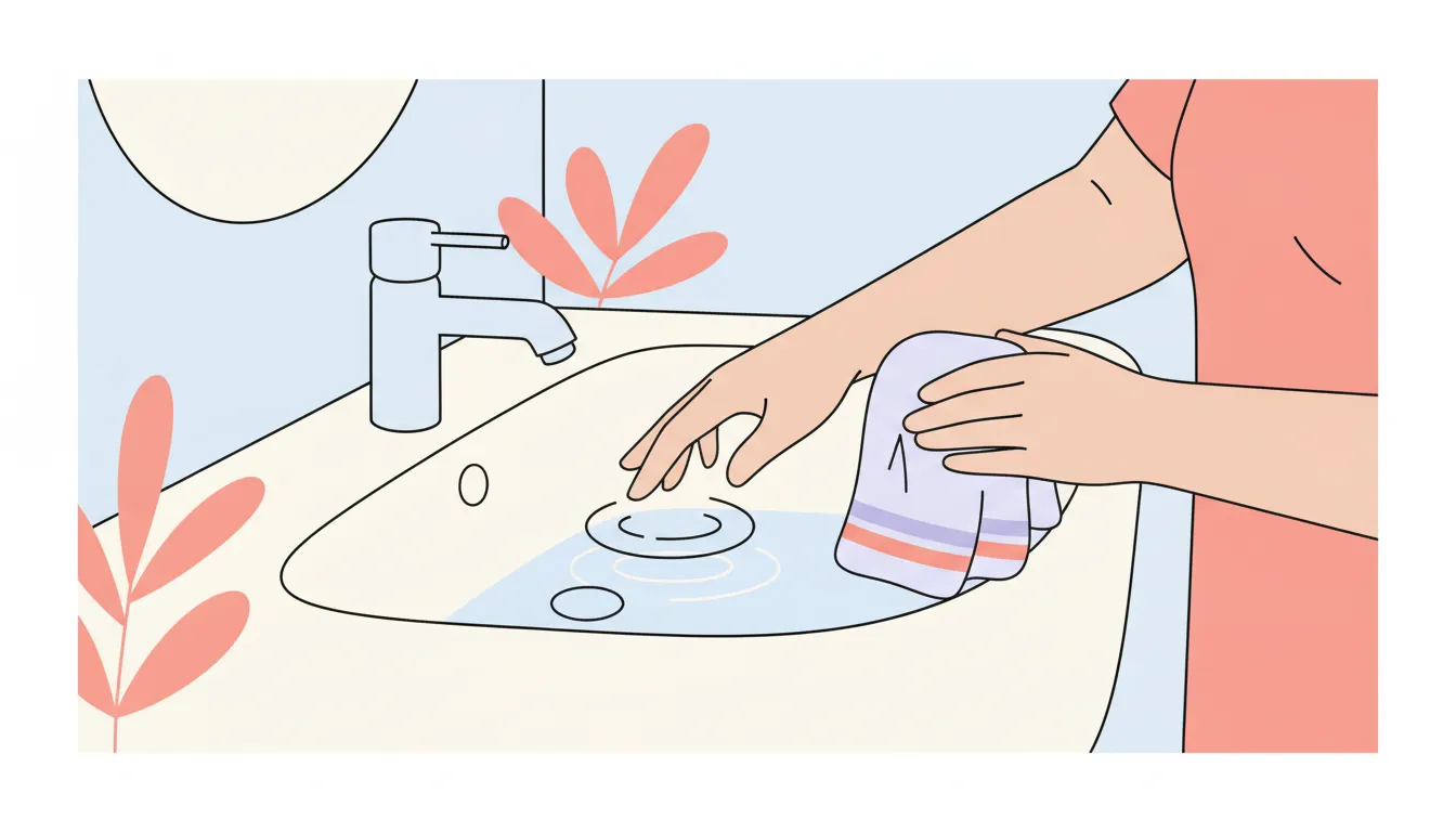 Parent and teen learning a gentle skincare product selection approach
