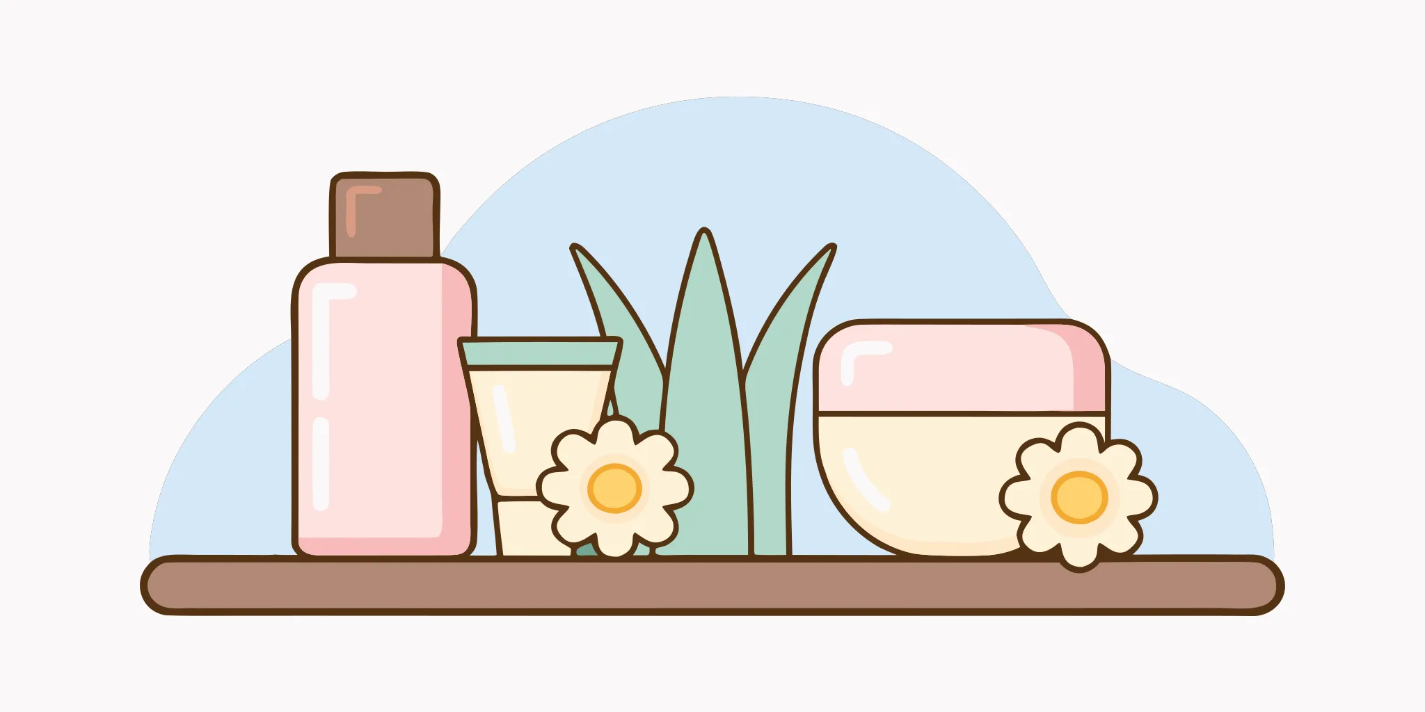 Gentle toner with aloe and chamomile for a teen skincare routine