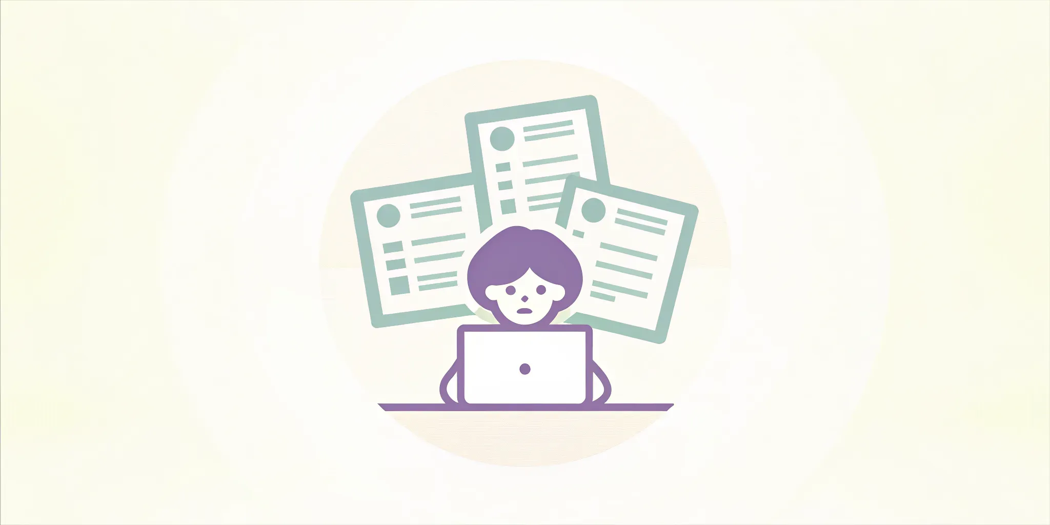 Cancer patient reviewing financial assistance documents and resources on a laptop at home