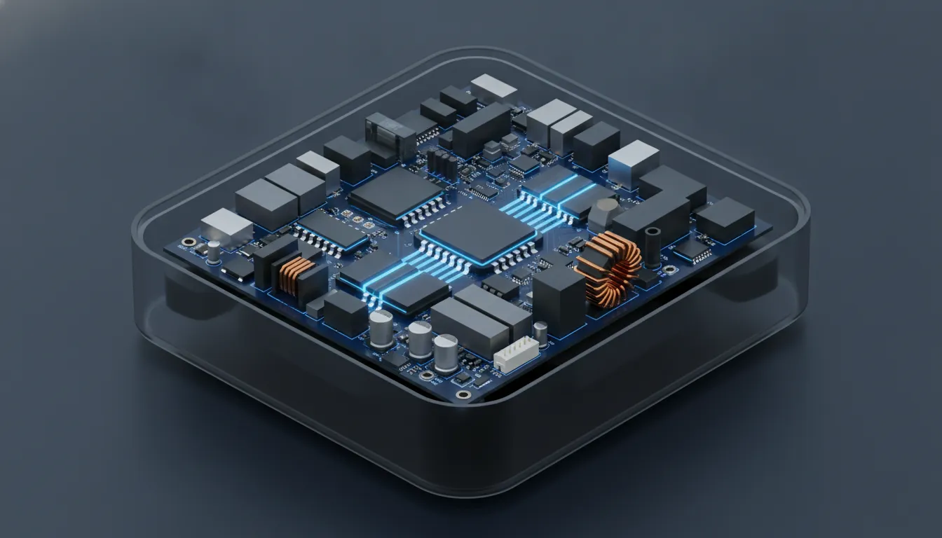 Gallium nitride charger technology represented by an efficient compact power circuit