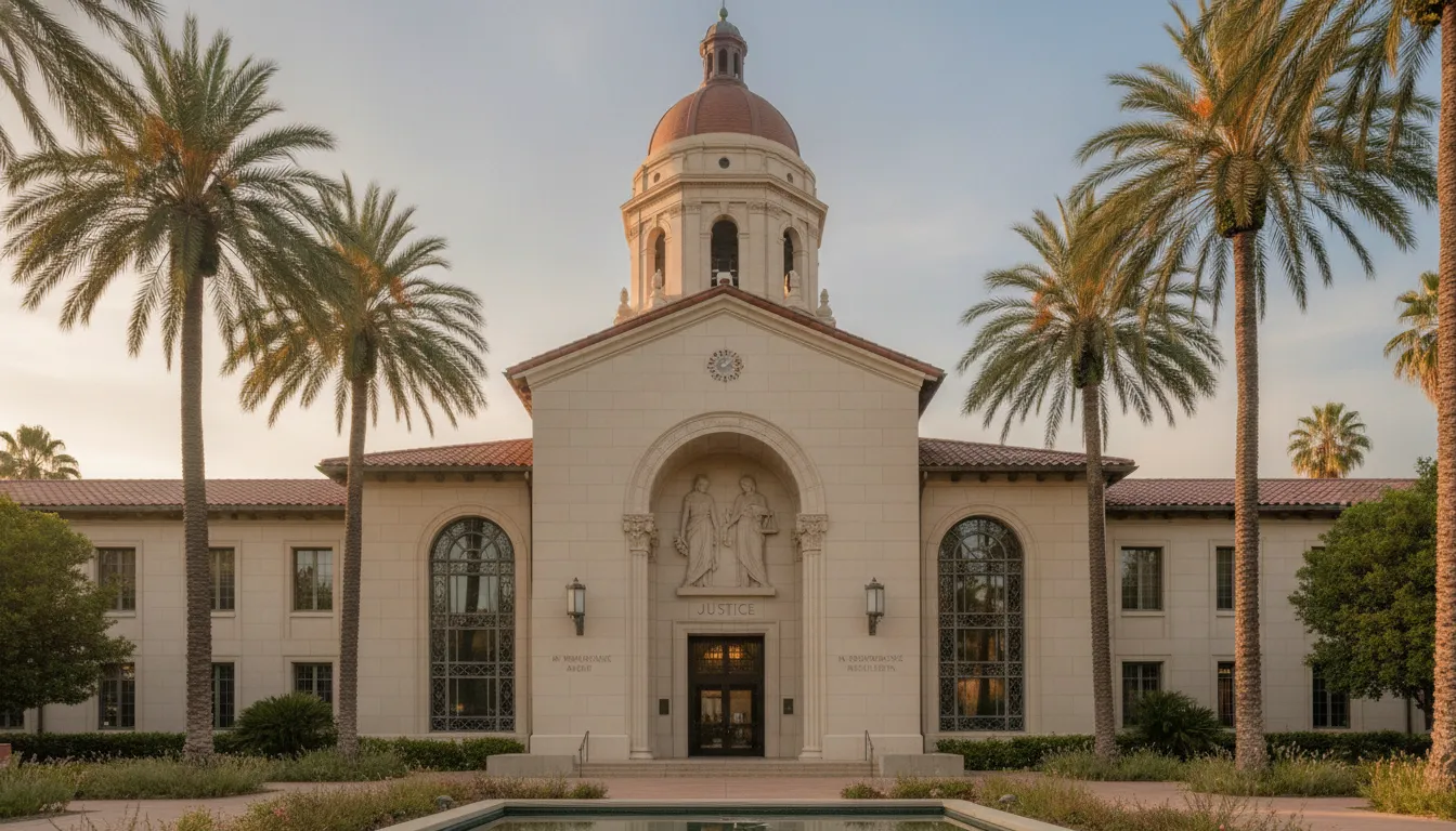 California courthouse exterior representing the legal venue for wrongful death claims