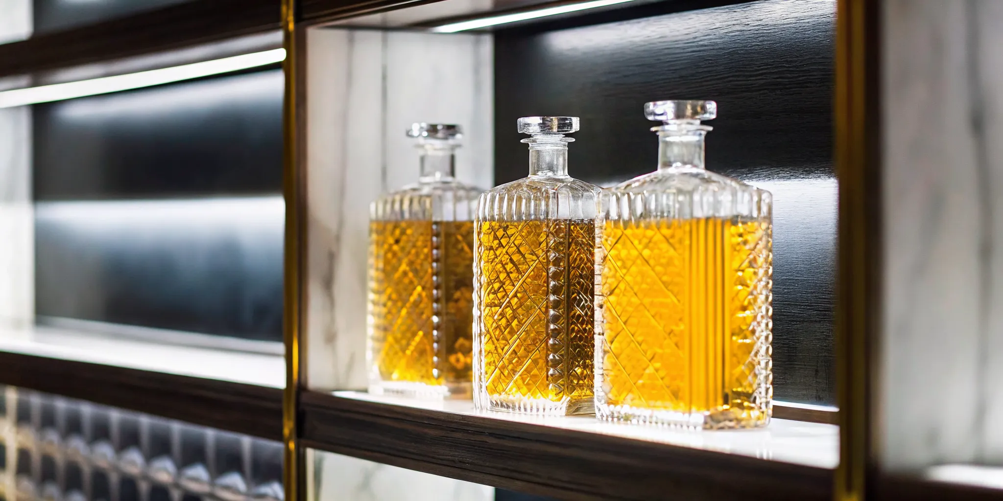 The exclusive SIP Vault featuring rare, small-batch, and limited-edition tequila bottles
