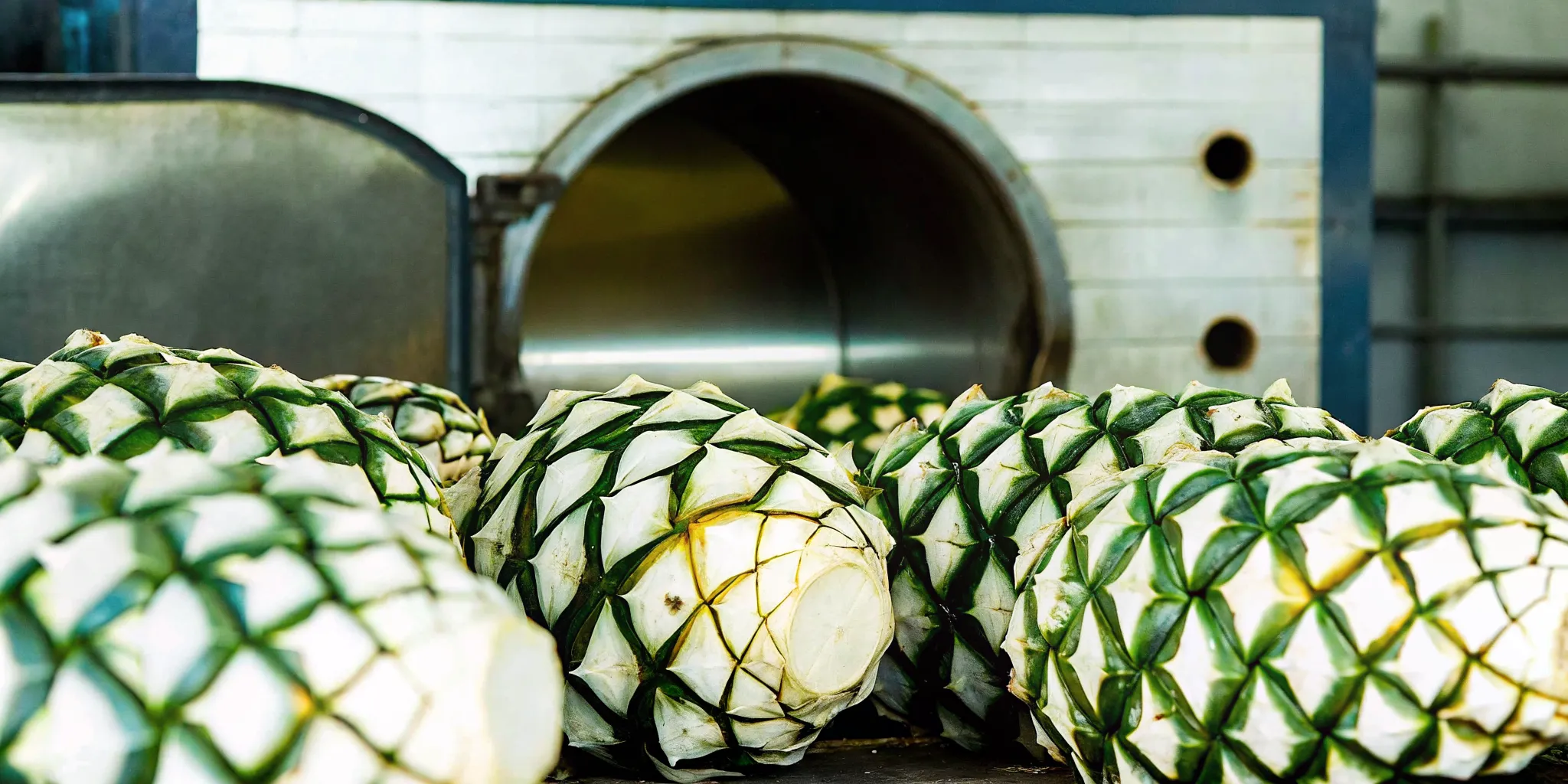 Brick oven, autoclave, and diffuser tequila production methods