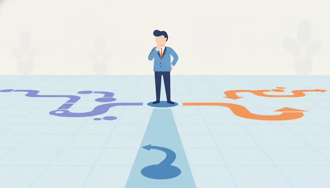 Business owner comparing alternatives to accounts receivable factoring