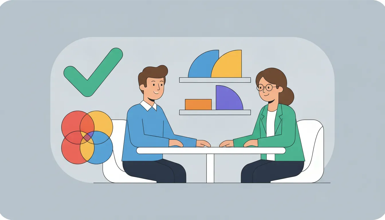 Business owner and finance advisor reviewing invoice financing readiness