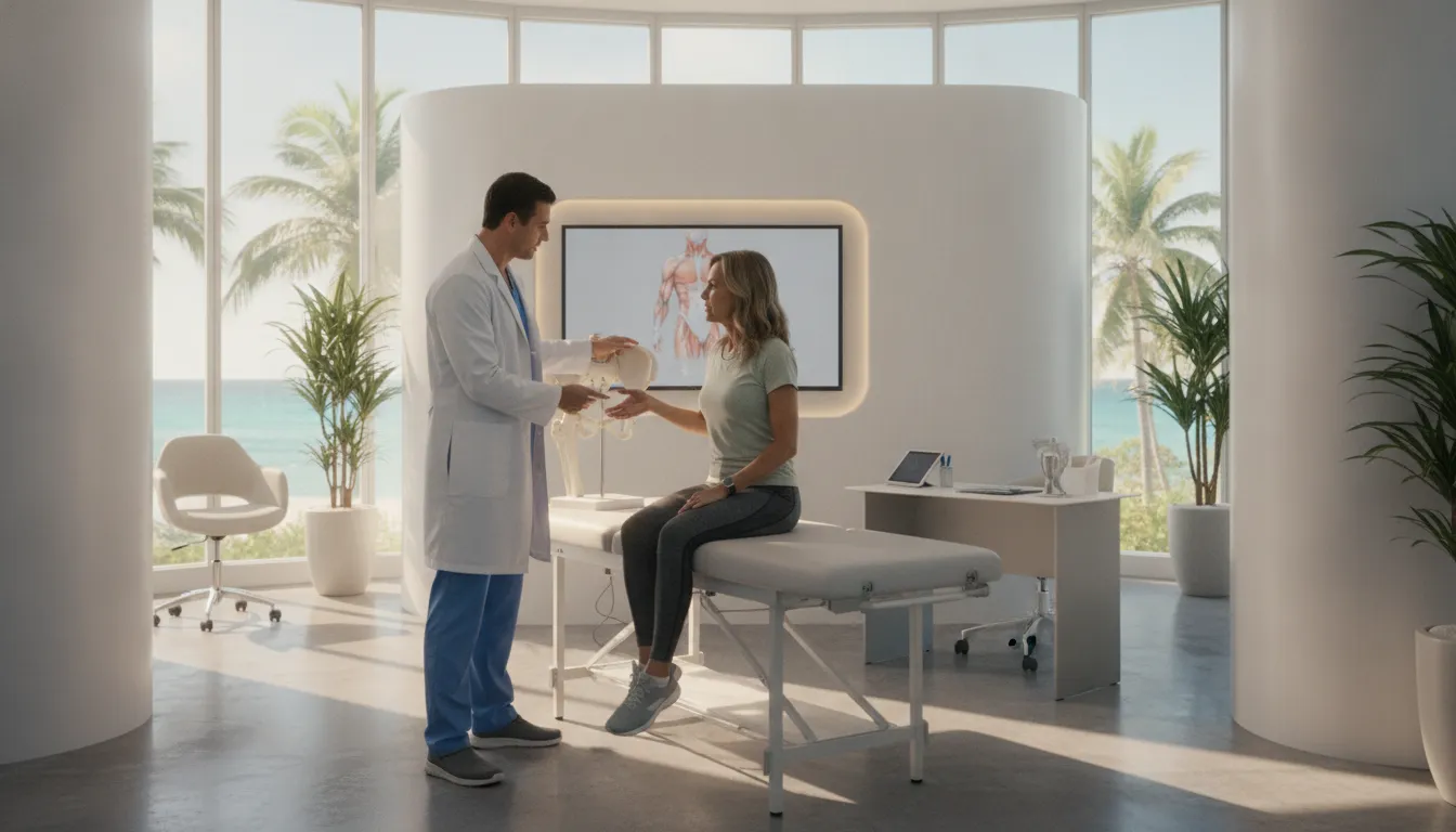 Hip bursitis treatment without surgery consultation in Miami