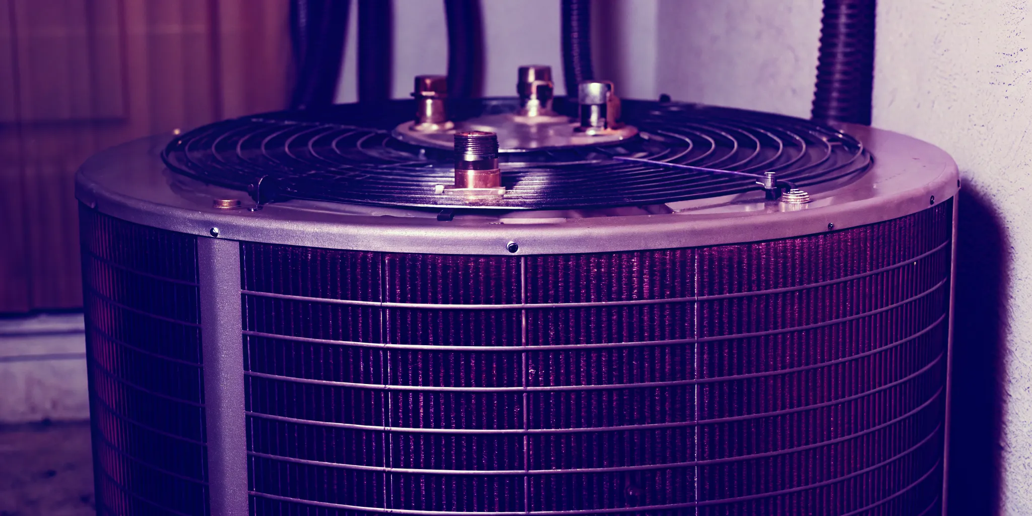 A metallic cylinder air conditioner capacitor component