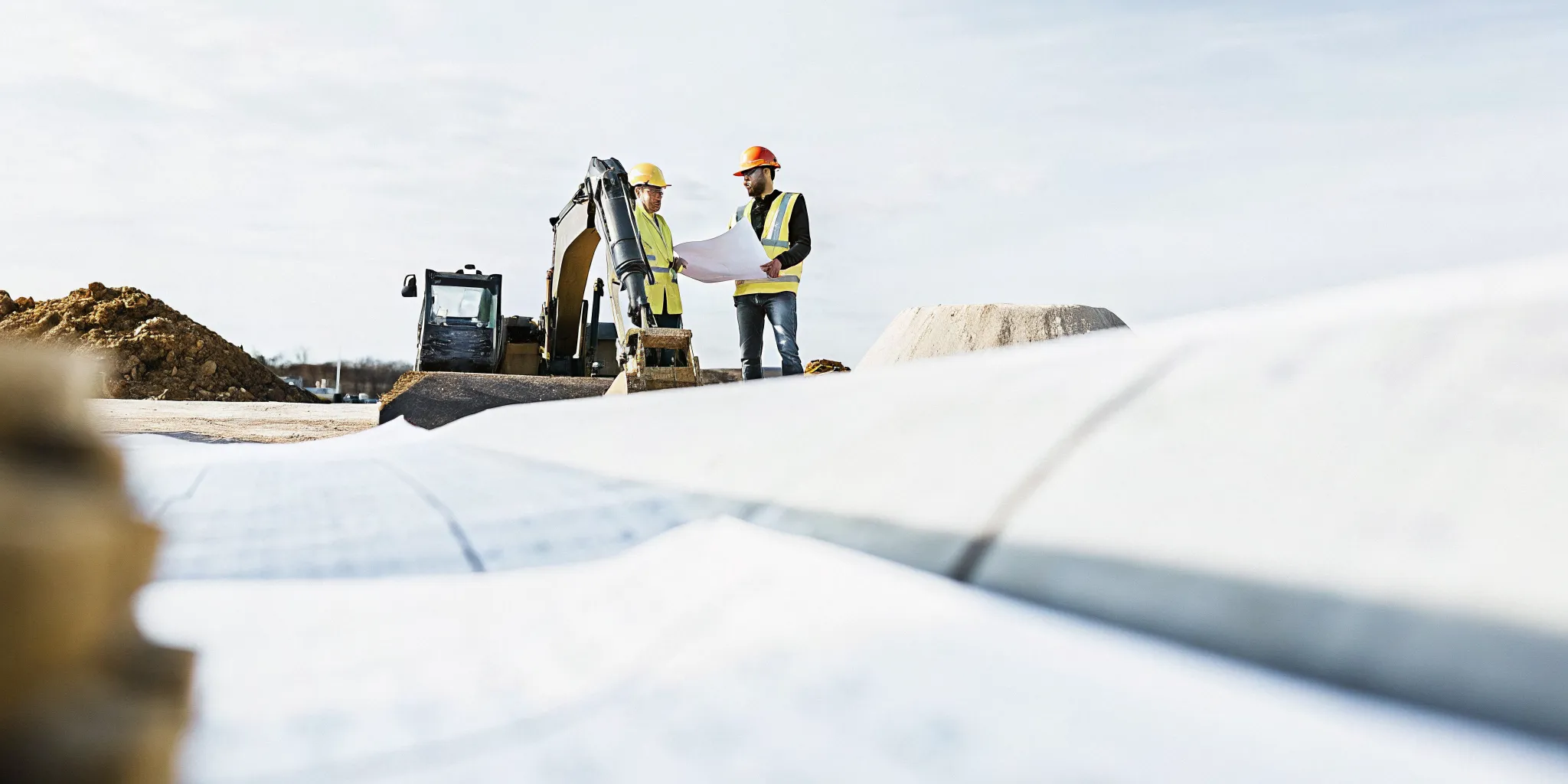 Massachusetts hoisting operator reviewing medical-document requirements with a safety coordinator