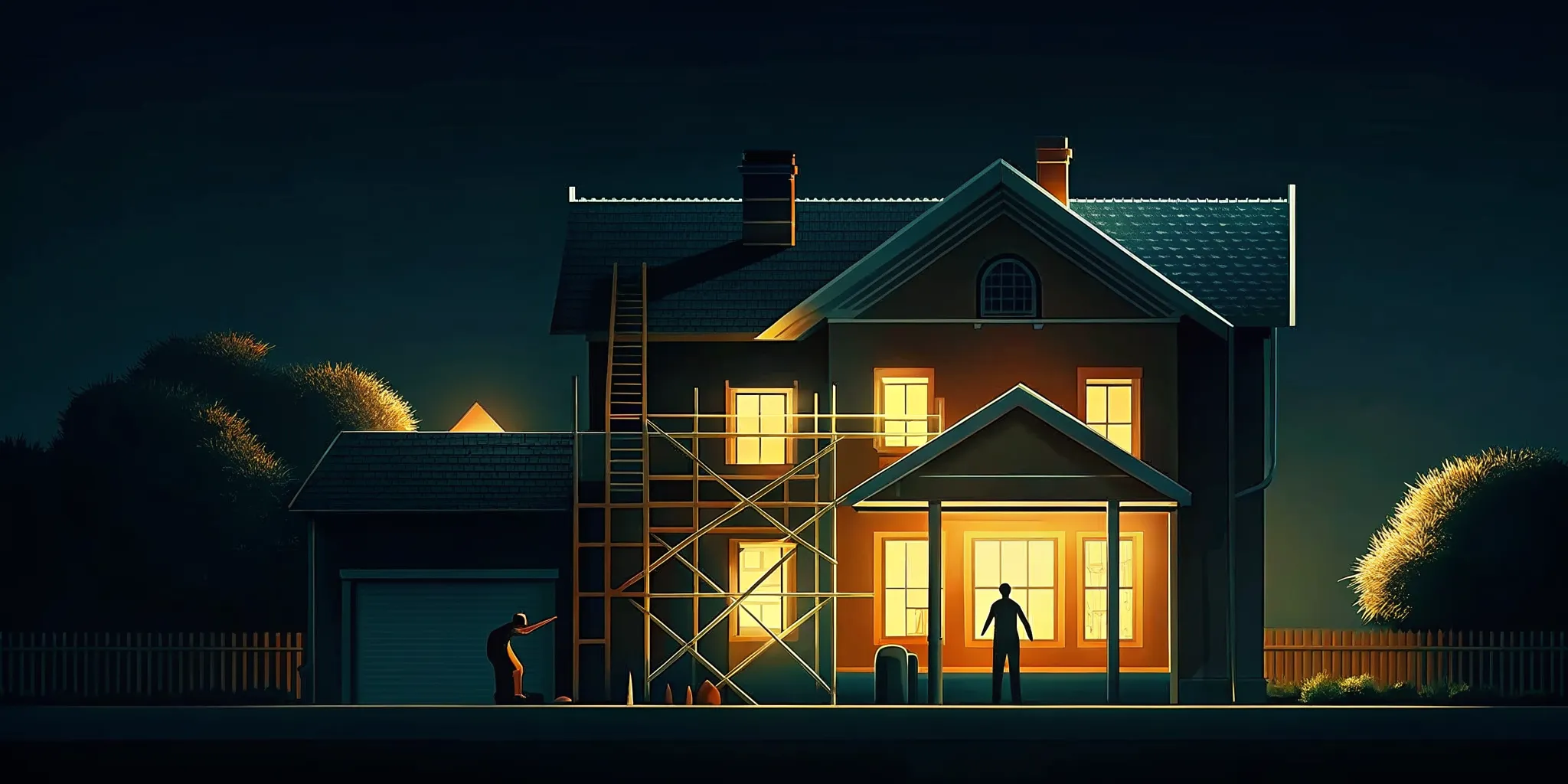Real estate crowdfunding process from renovation through exit
