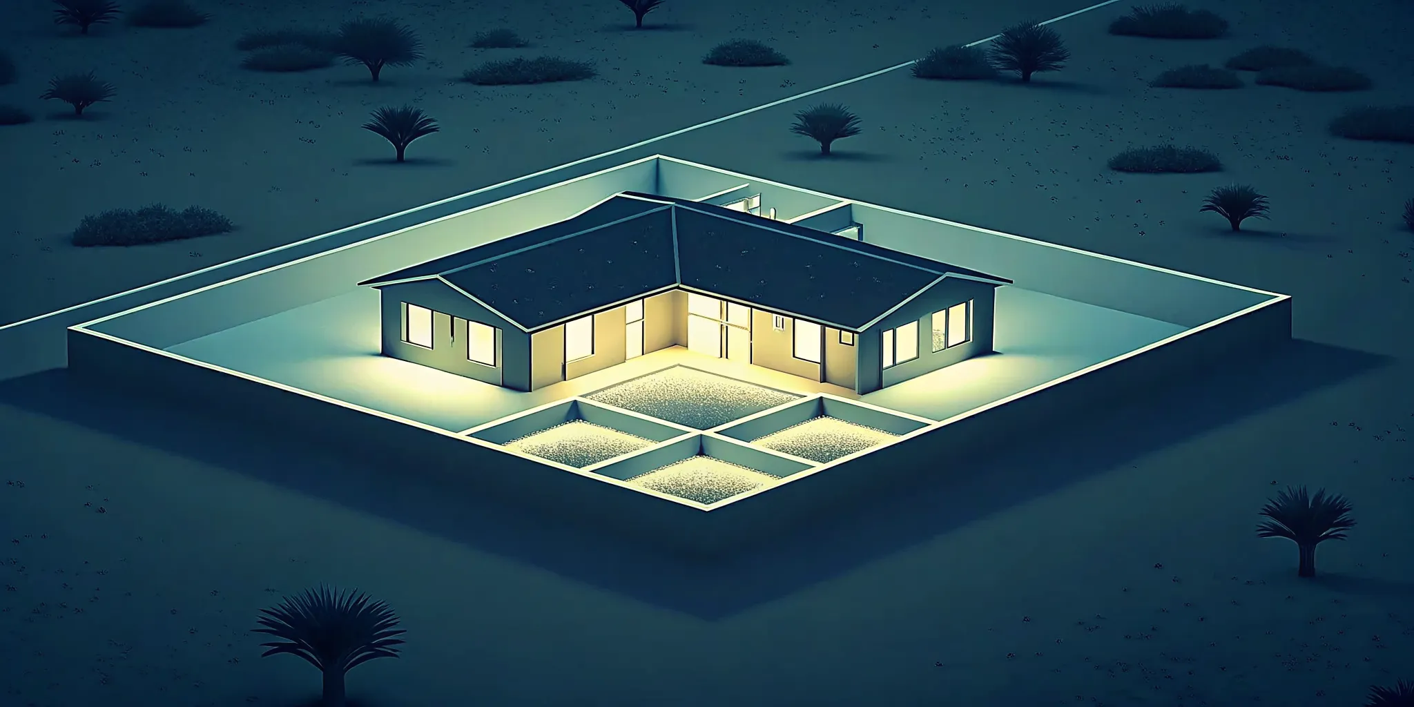 Real estate crowdfunding investment concept