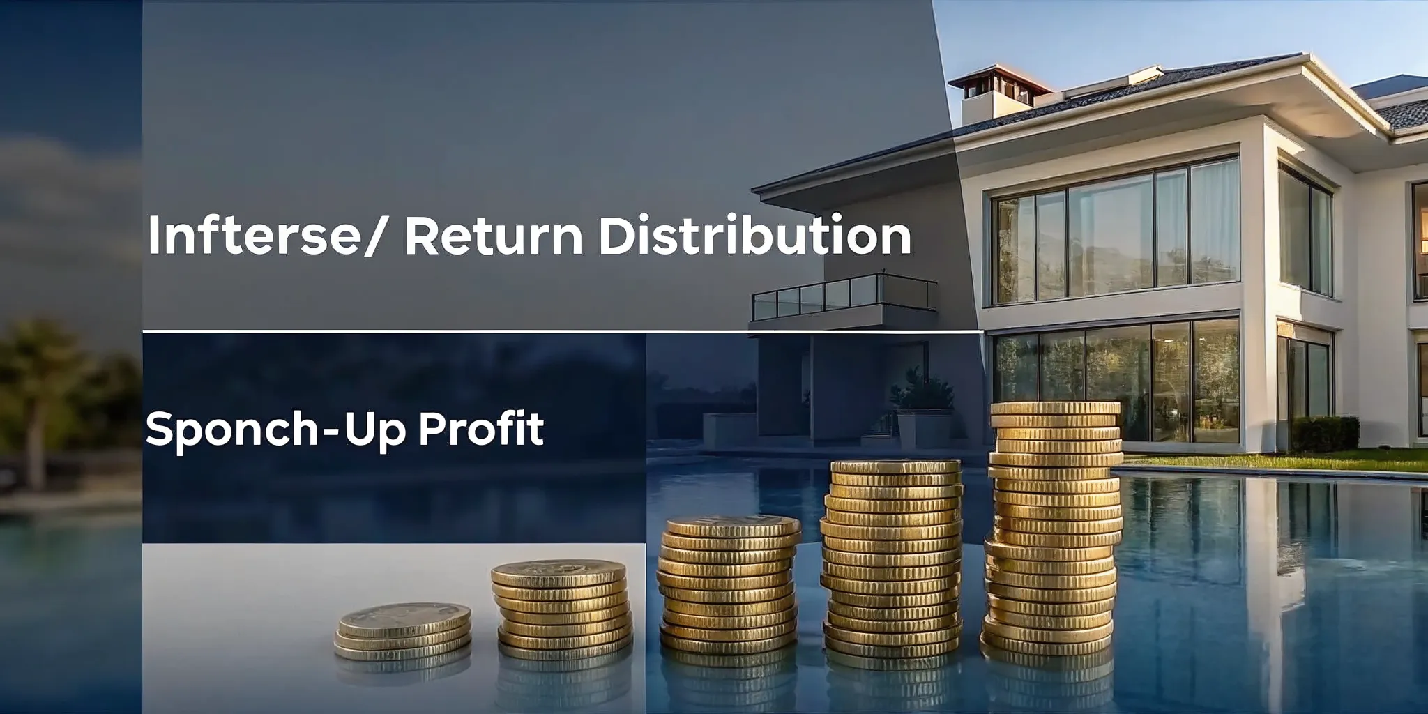 Preferred return distribution waterfall diagram for accredited investors