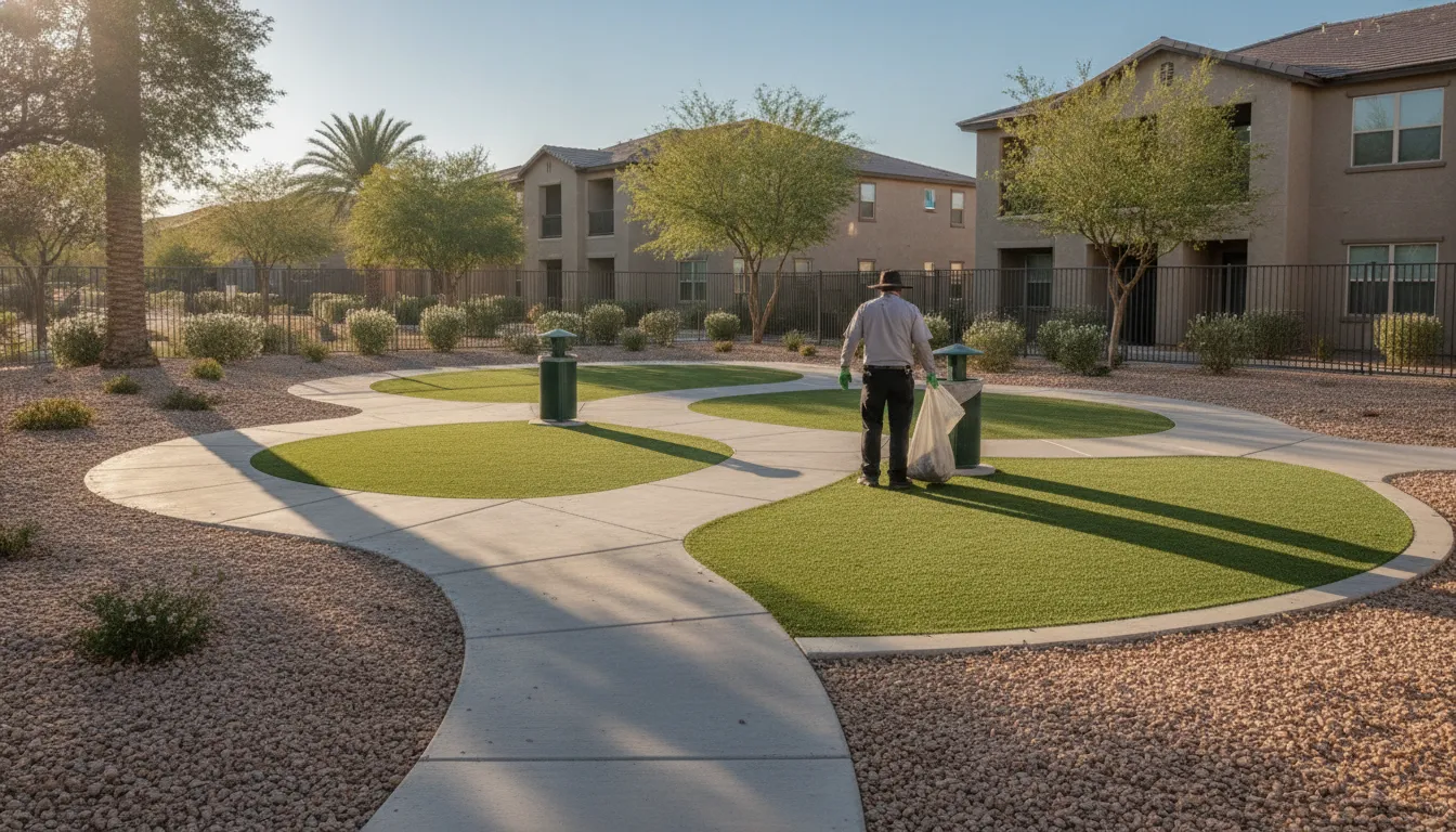 HOA and apartment pet waste management Henderson NV common area service