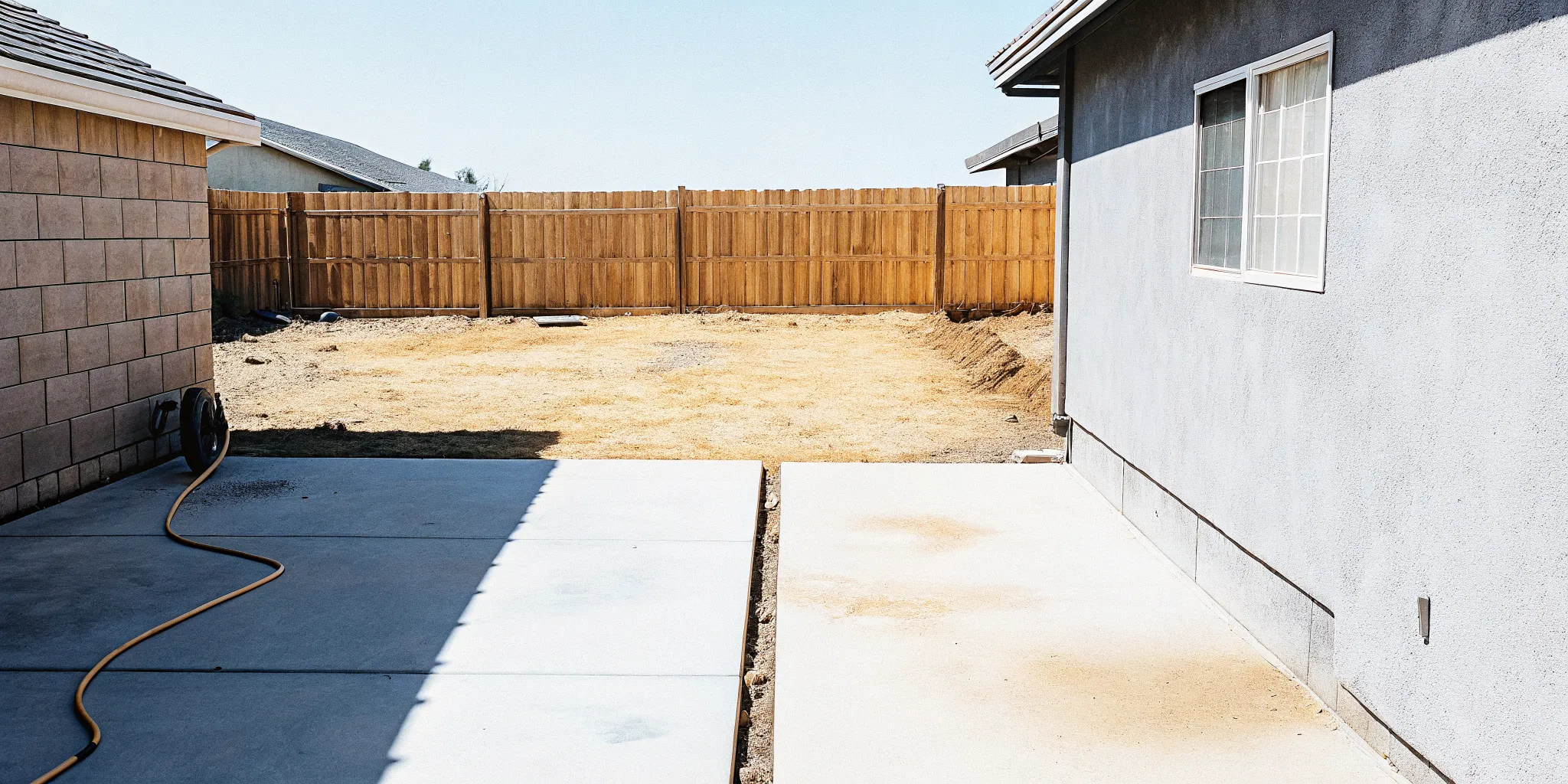 Clean and well-maintained Henderson backyard after professional pet waste removal service, showing the difference regular pickup makes