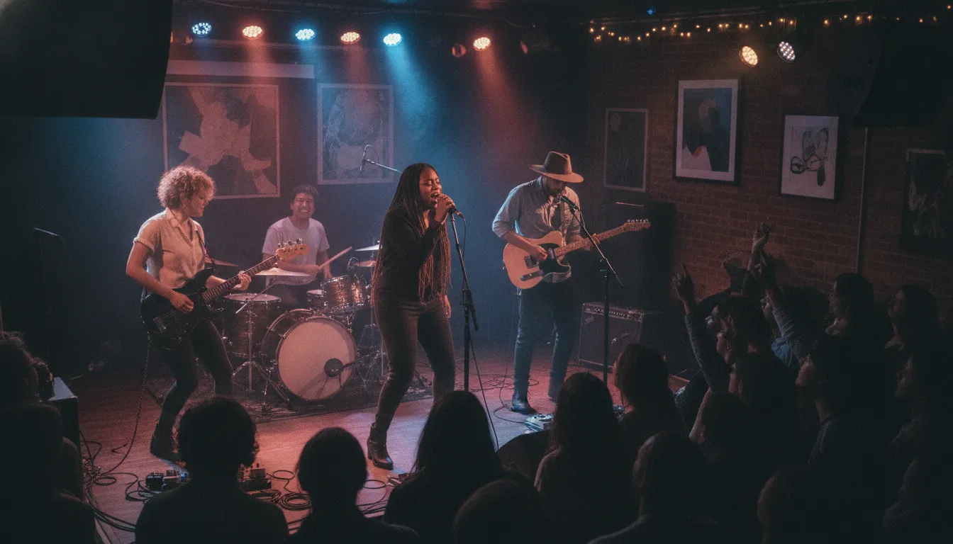 Charlotte Independent Artists: 5 Essential Acts to Watch 1 Charlotte independent musicians performing in an intimate live venue
