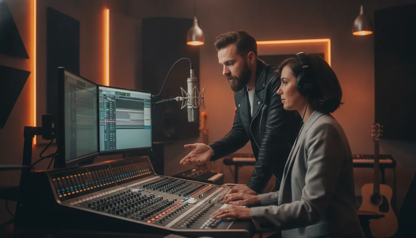 How Do Radio Stations Choose Songs? Artist Guide 1 Independent artist and music director reviewing a song for radio airplay