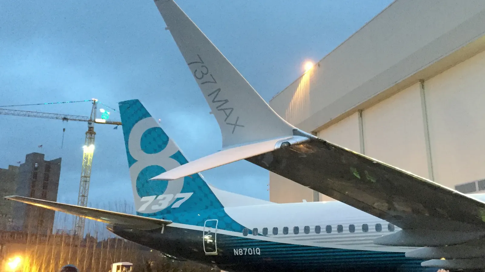Boeing 737 MAX winglet showing a key 737 MAX vs 737 NG difference for pilots