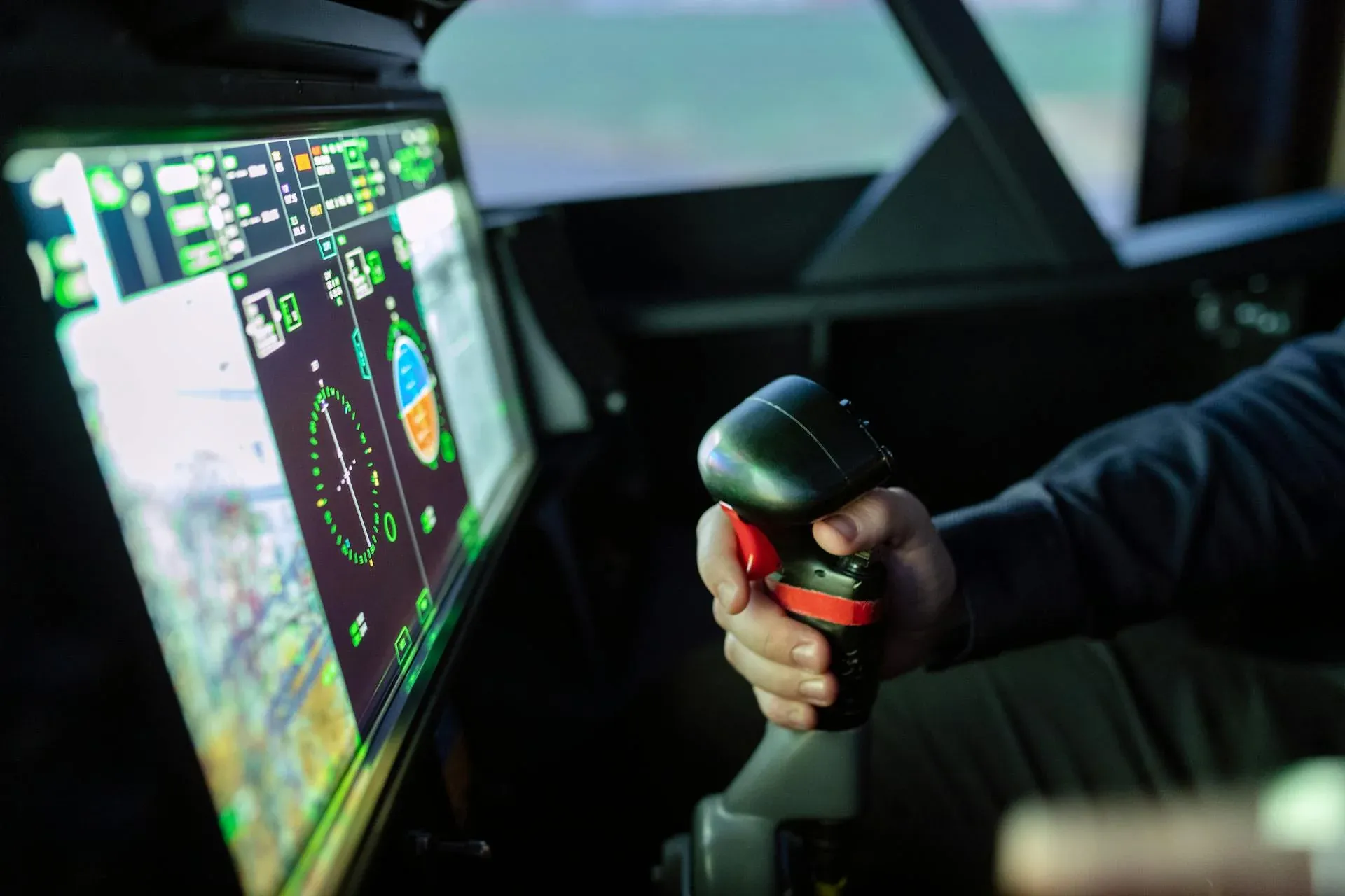 Boeing 737 cockpit simulator used for West Coast ATP-CTP training at Las Vegas Flight Academy
