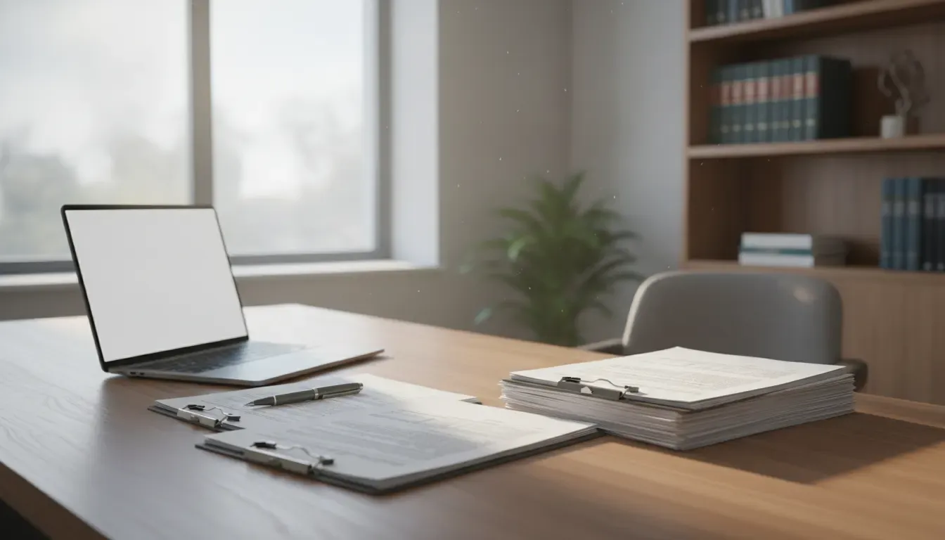 Organized medical documents and a timeline prepared for a WSIB claim