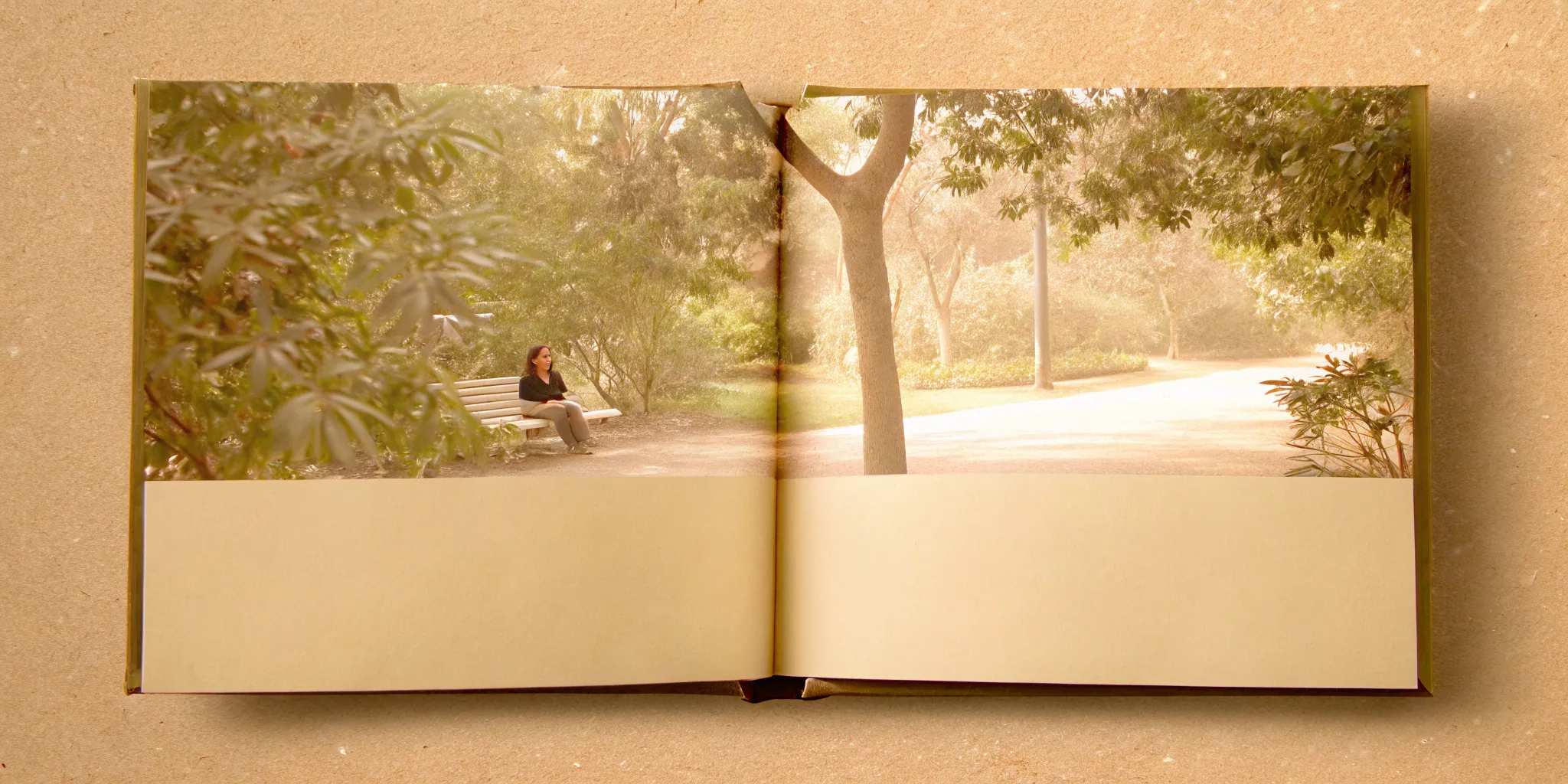 Relaxed woman outdoors representing steady gut-brain balance