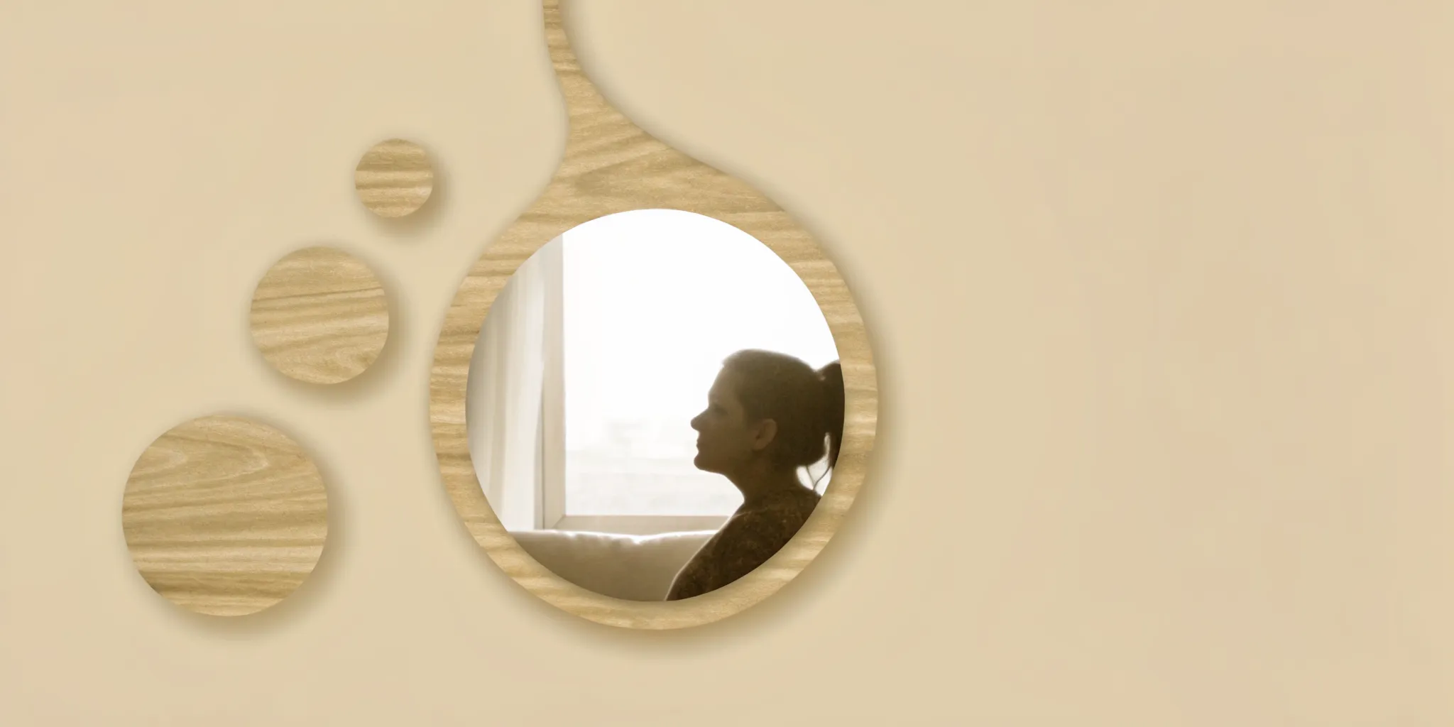 Woman exploring postbiotic for women gut-brain support