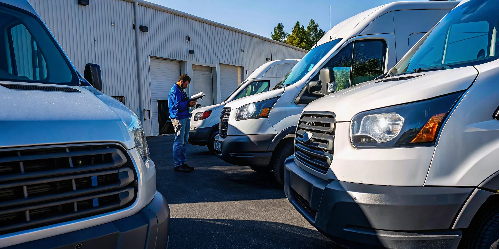 Indiana personnel transportation fleet reviewing route and fuel records