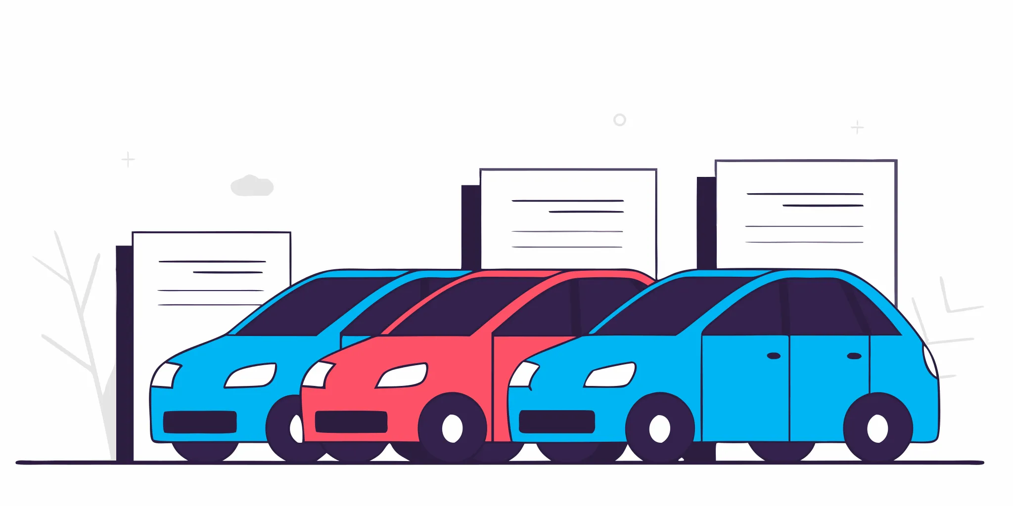 Indiana Gasoline Use Tax Refund for rental car fleets professional tax consulting illustration