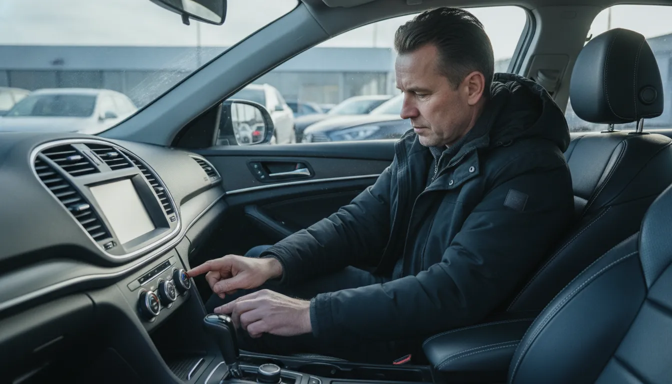 Inspecting the upholstery and surface of a vehicle seat