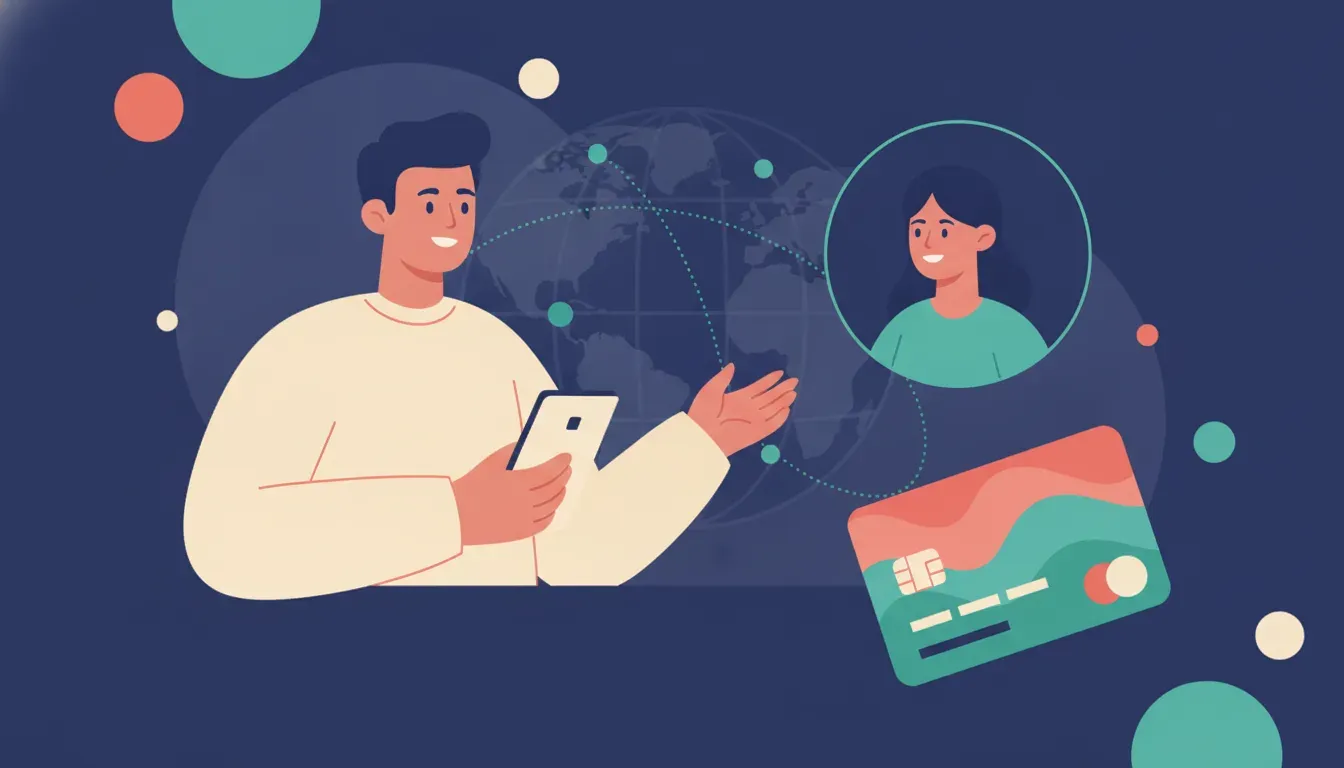 OFW sharing a family Visa card across borders