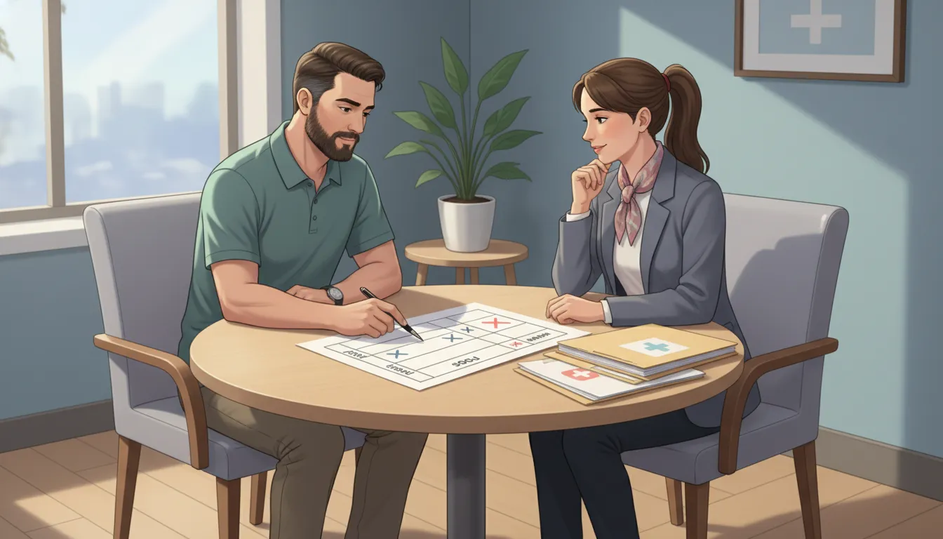 Veteran coach helping compare independent medical opinion cost for VA claim evidence