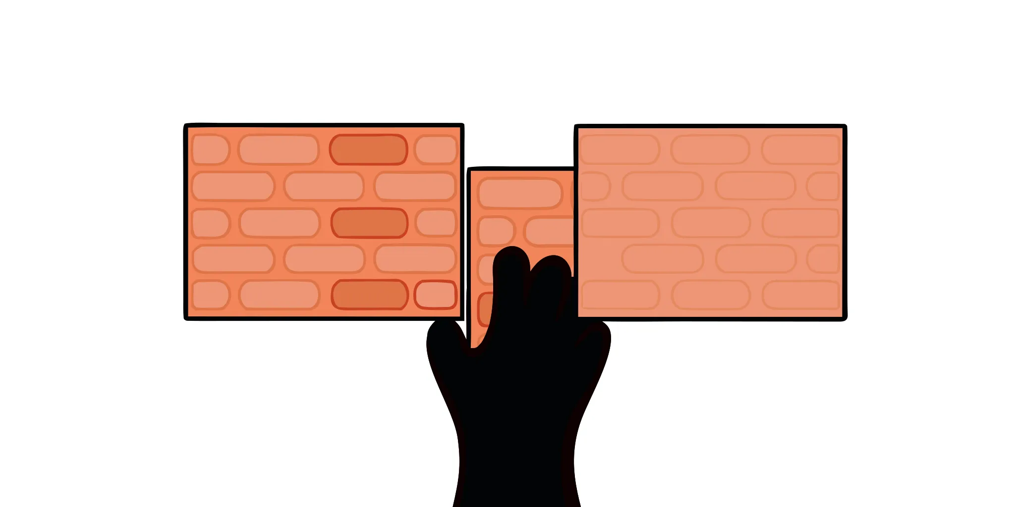 Applying the correct mortar for a brick masonry repair in New Jersey.