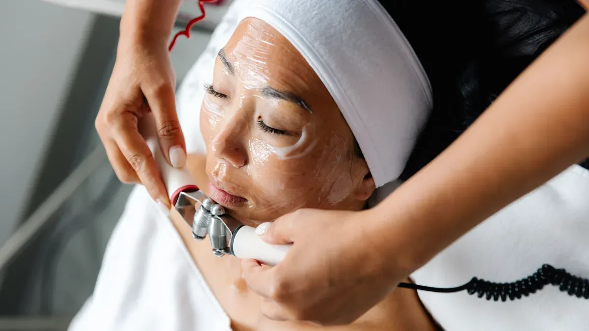 Customized facial treatment at OC Skin Care Center in Newport Beach