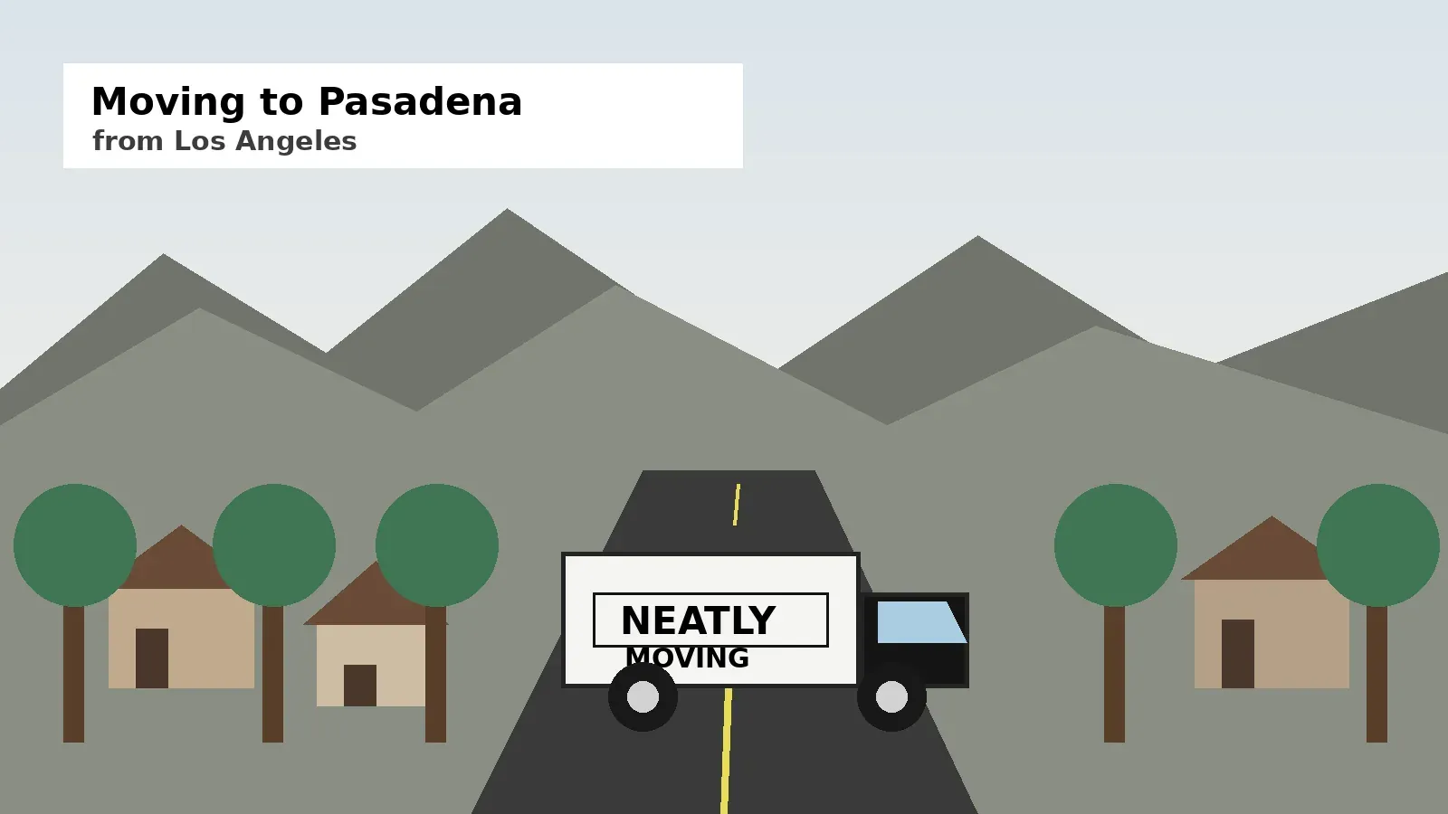 Moving to Pasadena from Los Angeles neighborhood and moving cost planning