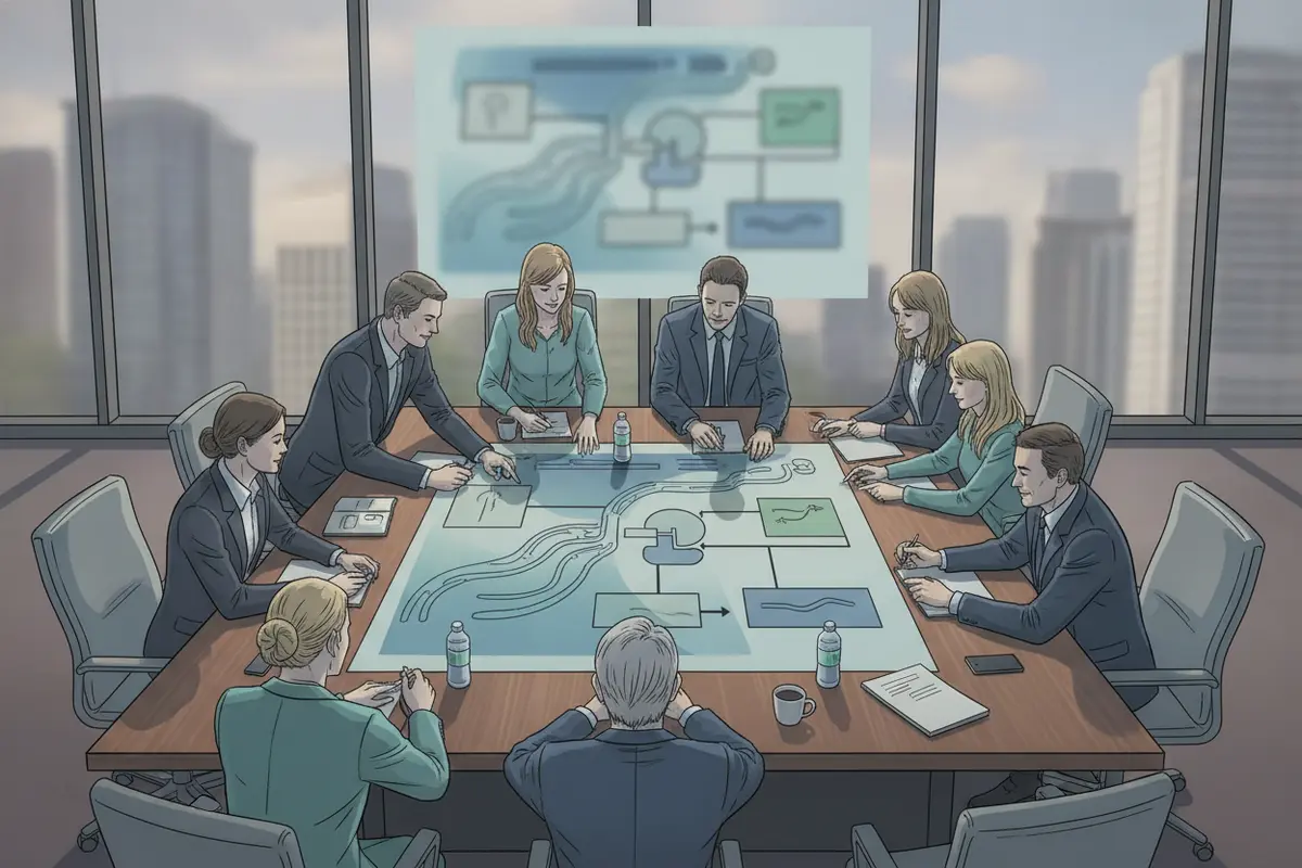 Business stakeholders and consultants plan Salesforce data migration together