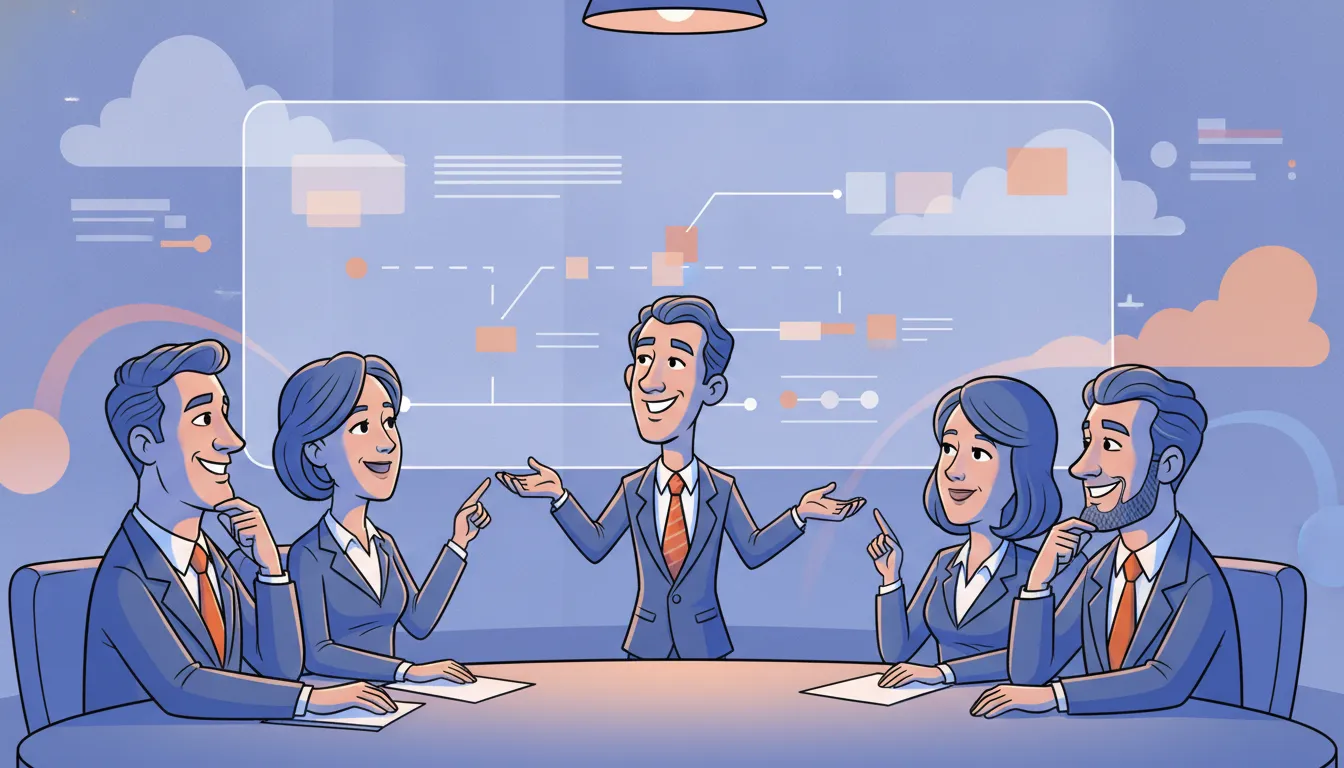 Business leaders evaluating a Salesforce managed services partner