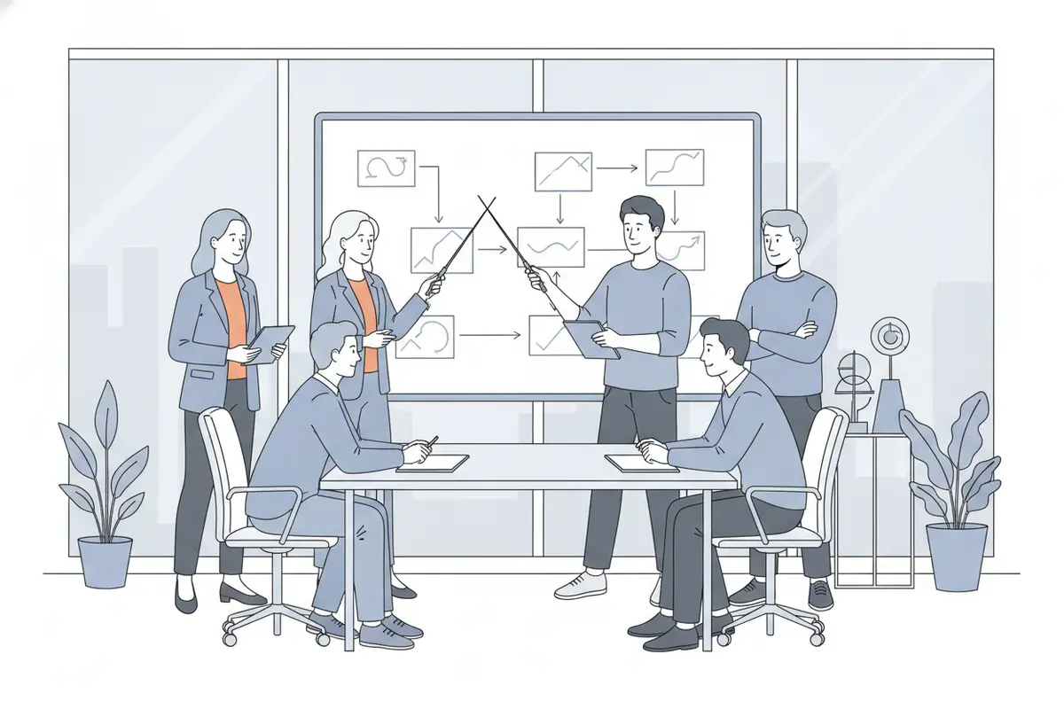 Salesforce implementation discovery workshop with business and technical stakeholders