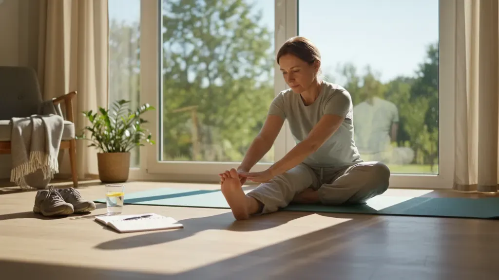 Gentle stretching and daily habits that can support chronic pain management without surgery