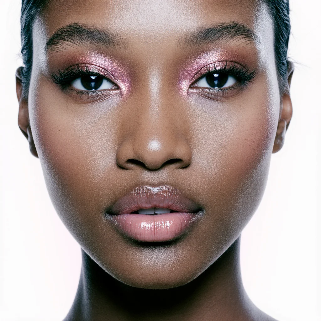 Nude Envie cool-toned lipstick with a pearlescent satin finish