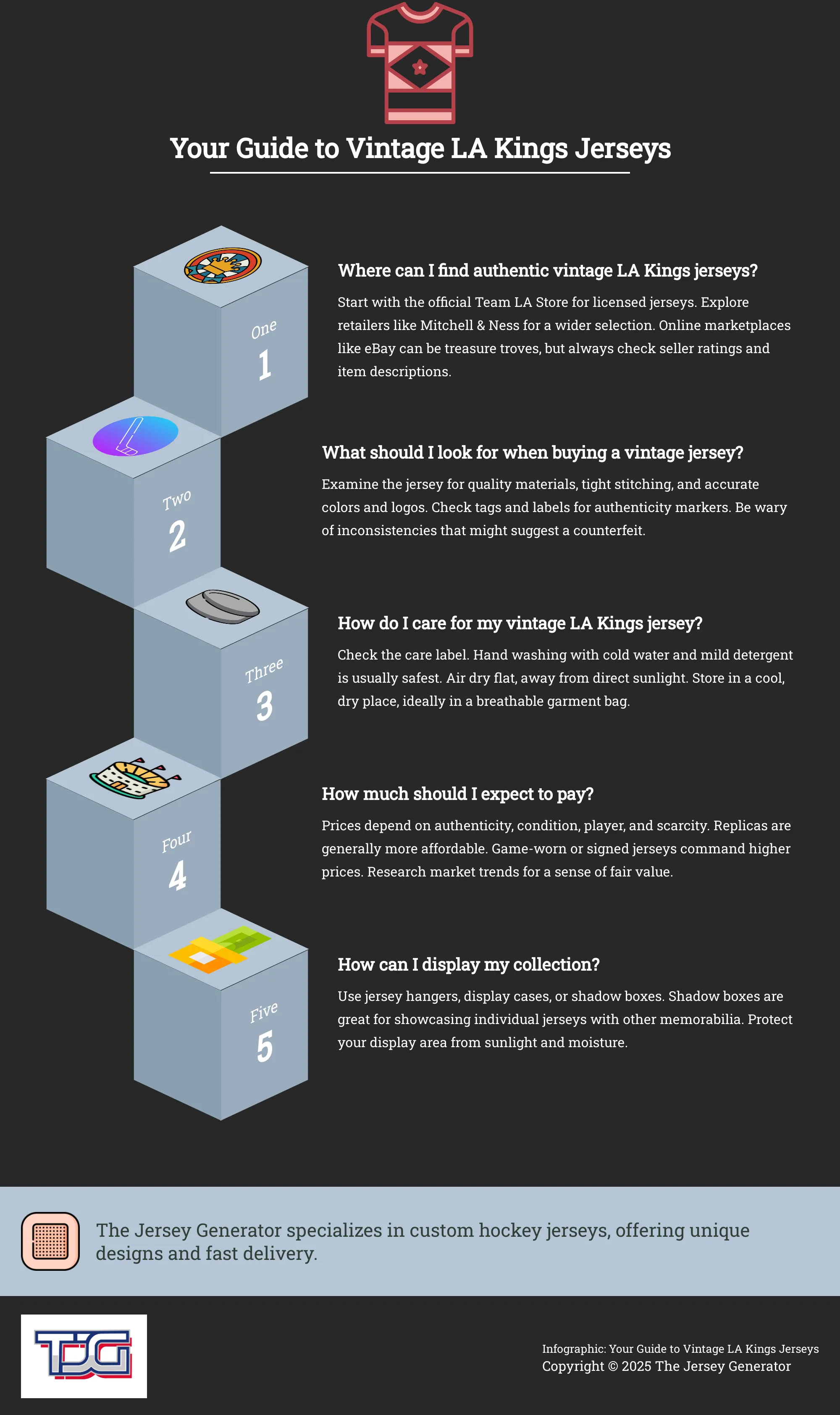 A guide to collecting vintage LA Kings jerseys