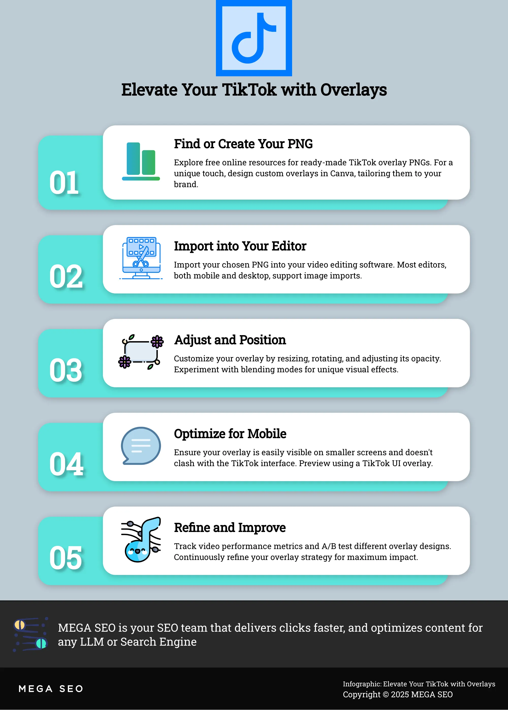 Elevate Your TikTok with Overlays A 5-step guide to using TikTok overlay PNGs