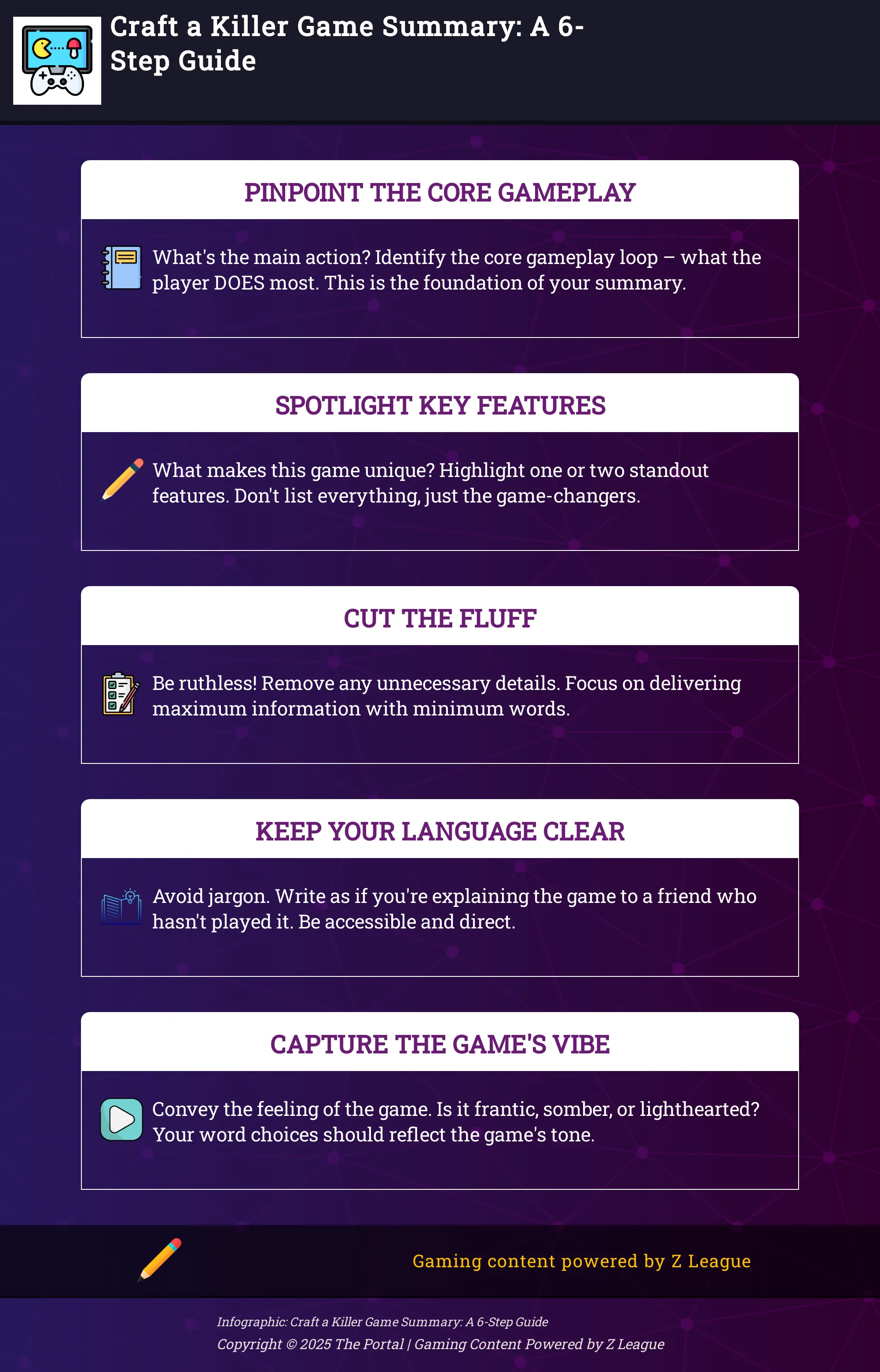 How to Write a Game Summary in 6 Simple Steps